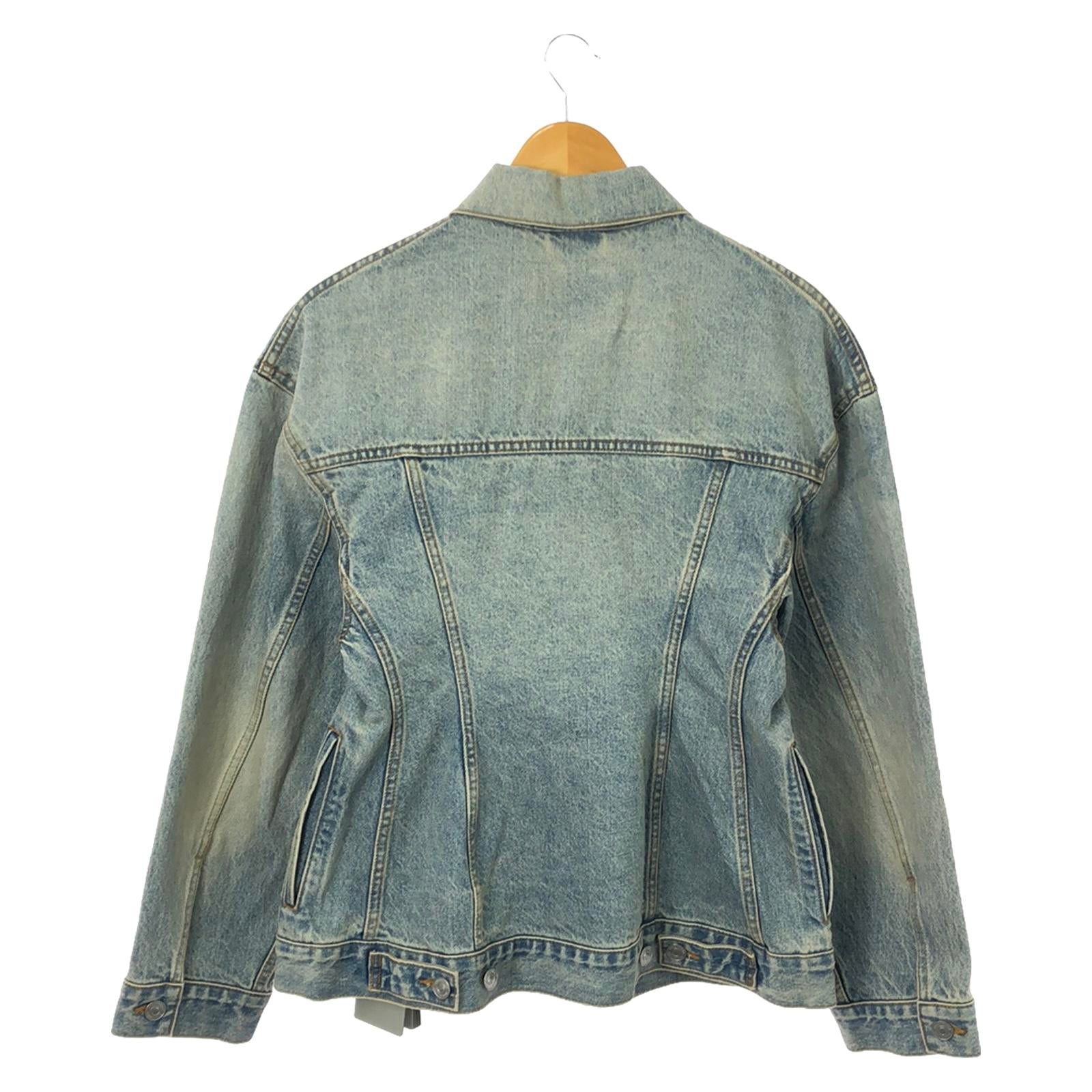 Balenciaga Denim Jacket Cotton Blue