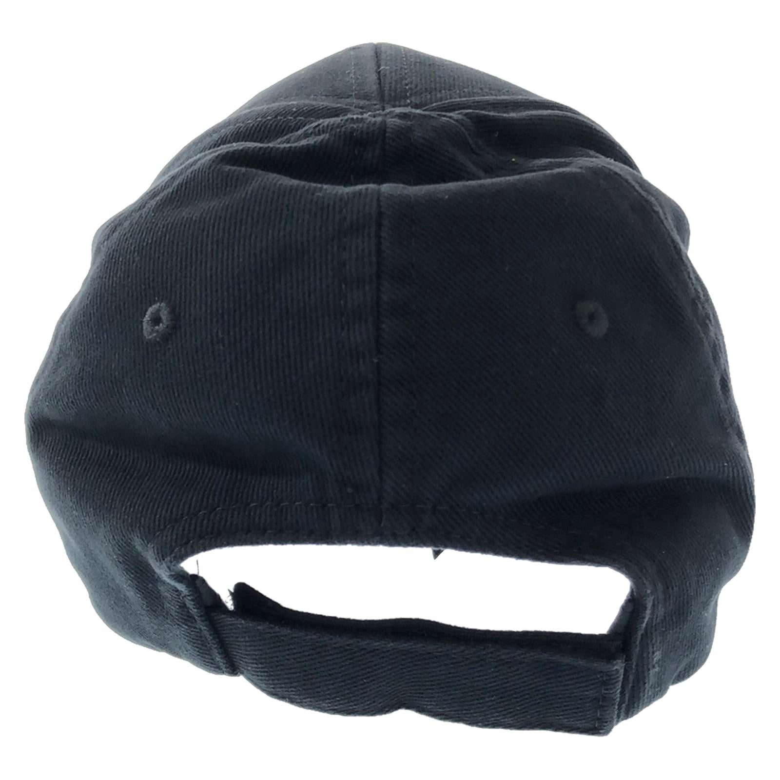 Balenciaga Cotton Cap Hat Black Unisex