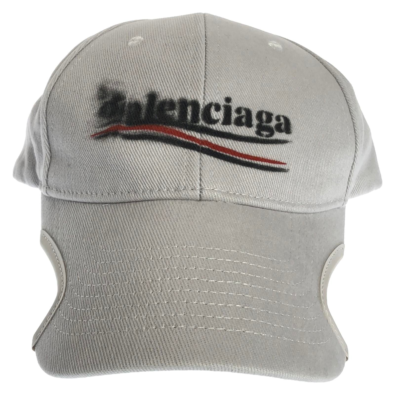 Balenciaga Cotton Cap White Unisex