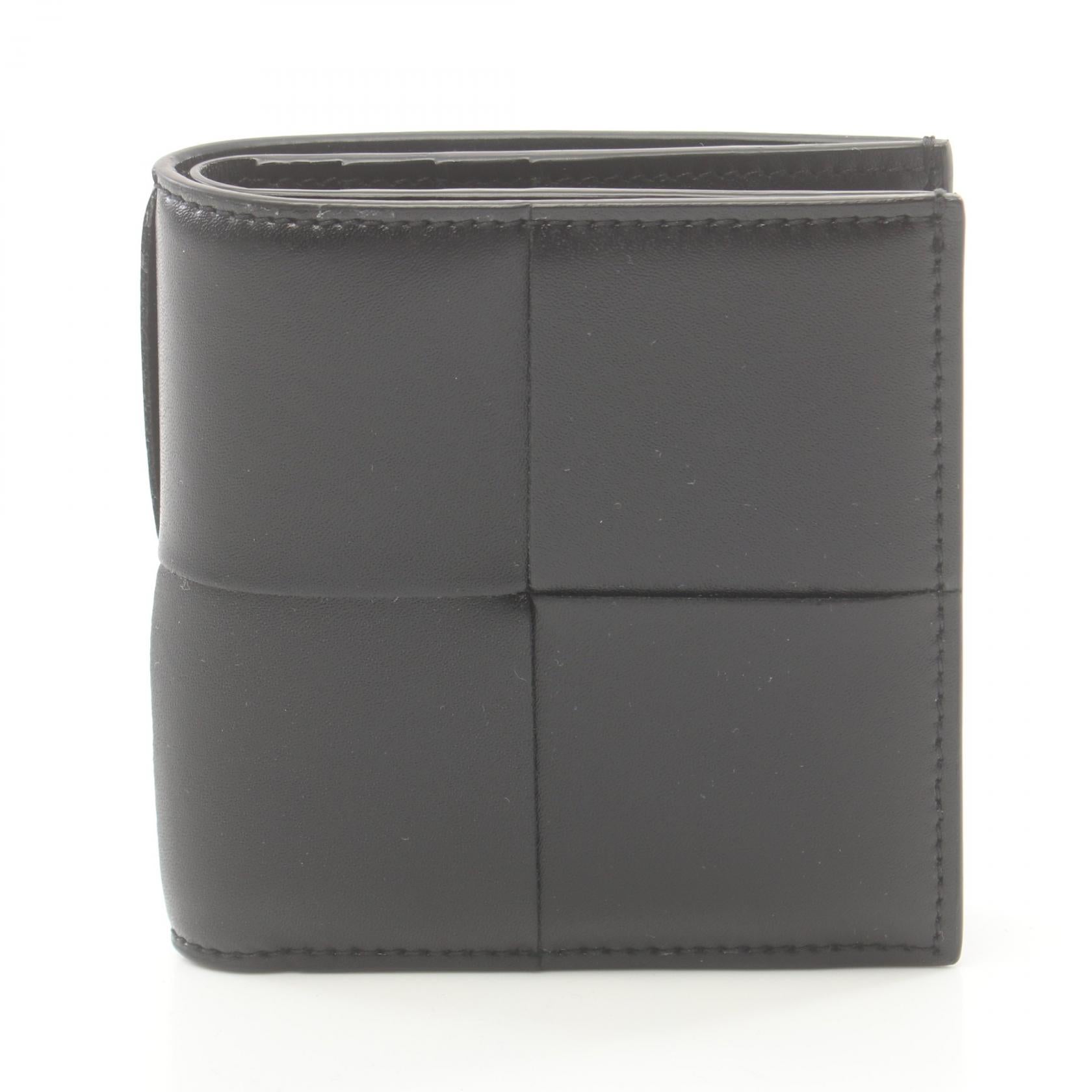 Bottega Veneta Leather Slim Bi-Fold Wallet