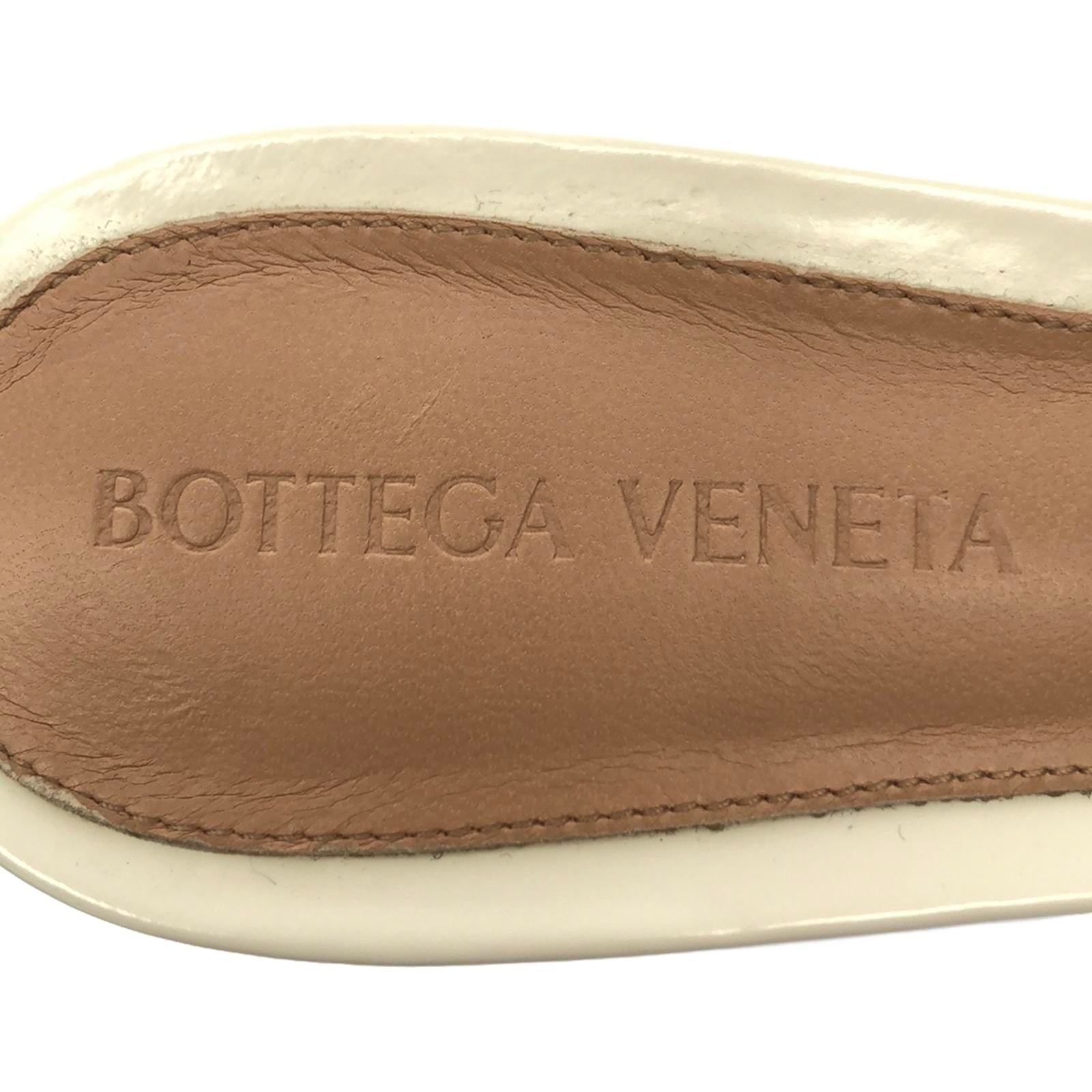 Bottega Veneta Leather Mules White