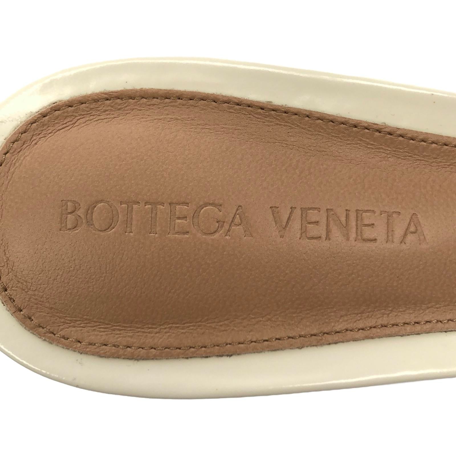 Bottega Veneta Leather Mules White