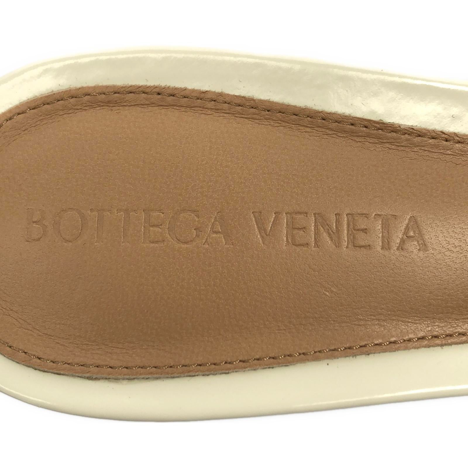 Bottega Veneta Leather Mules White