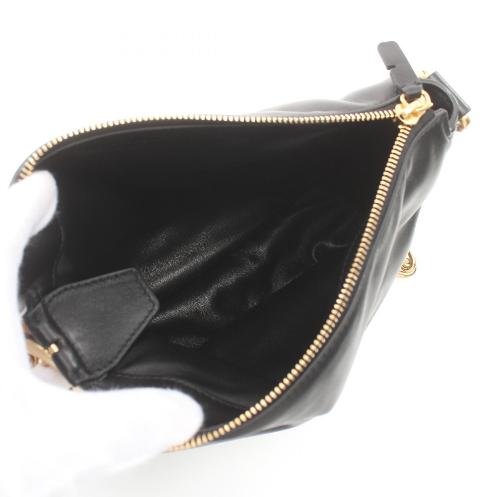 Burberry Leather Night Small Shoulder Bag