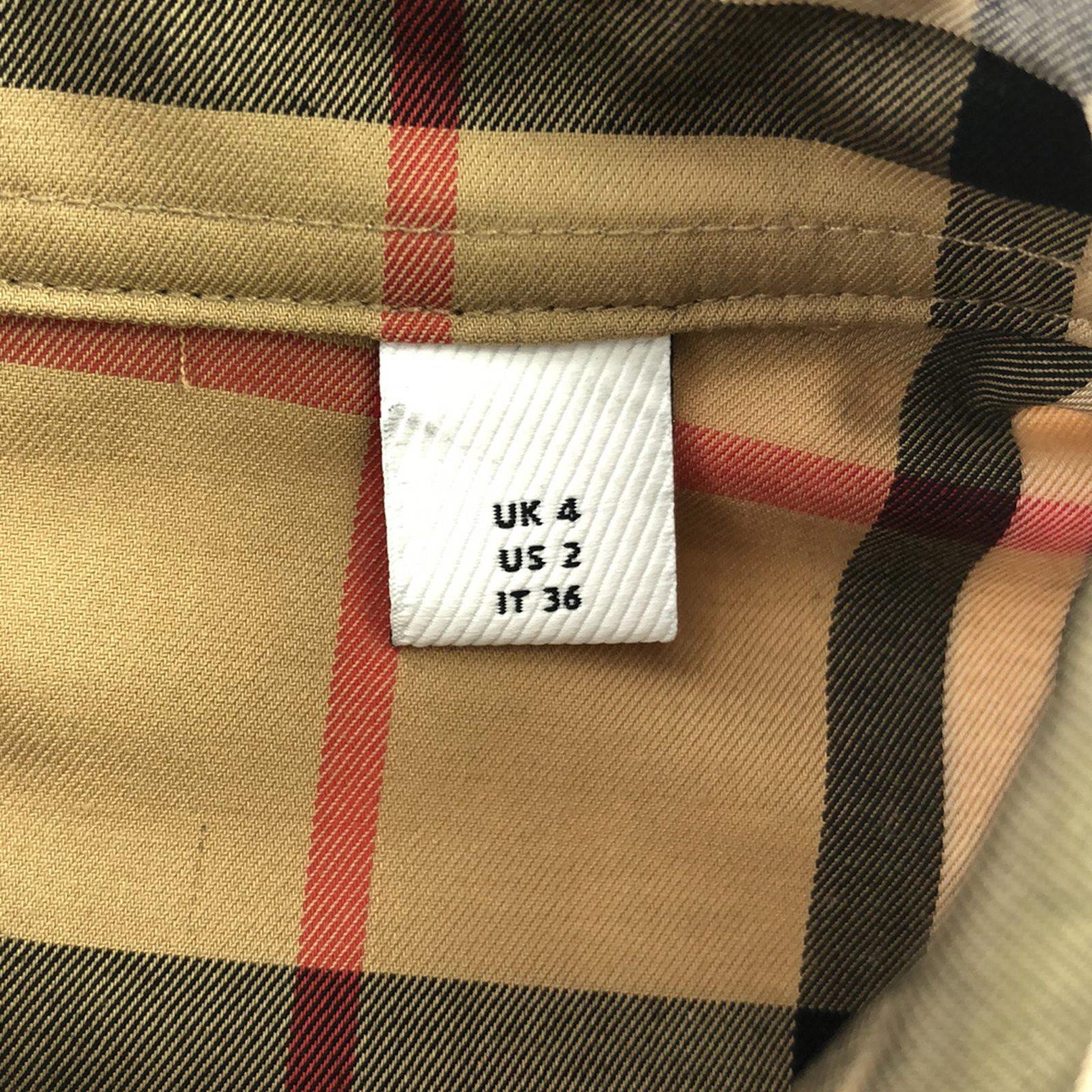 Burberry Cotton Long Sleeve Shirt Beige