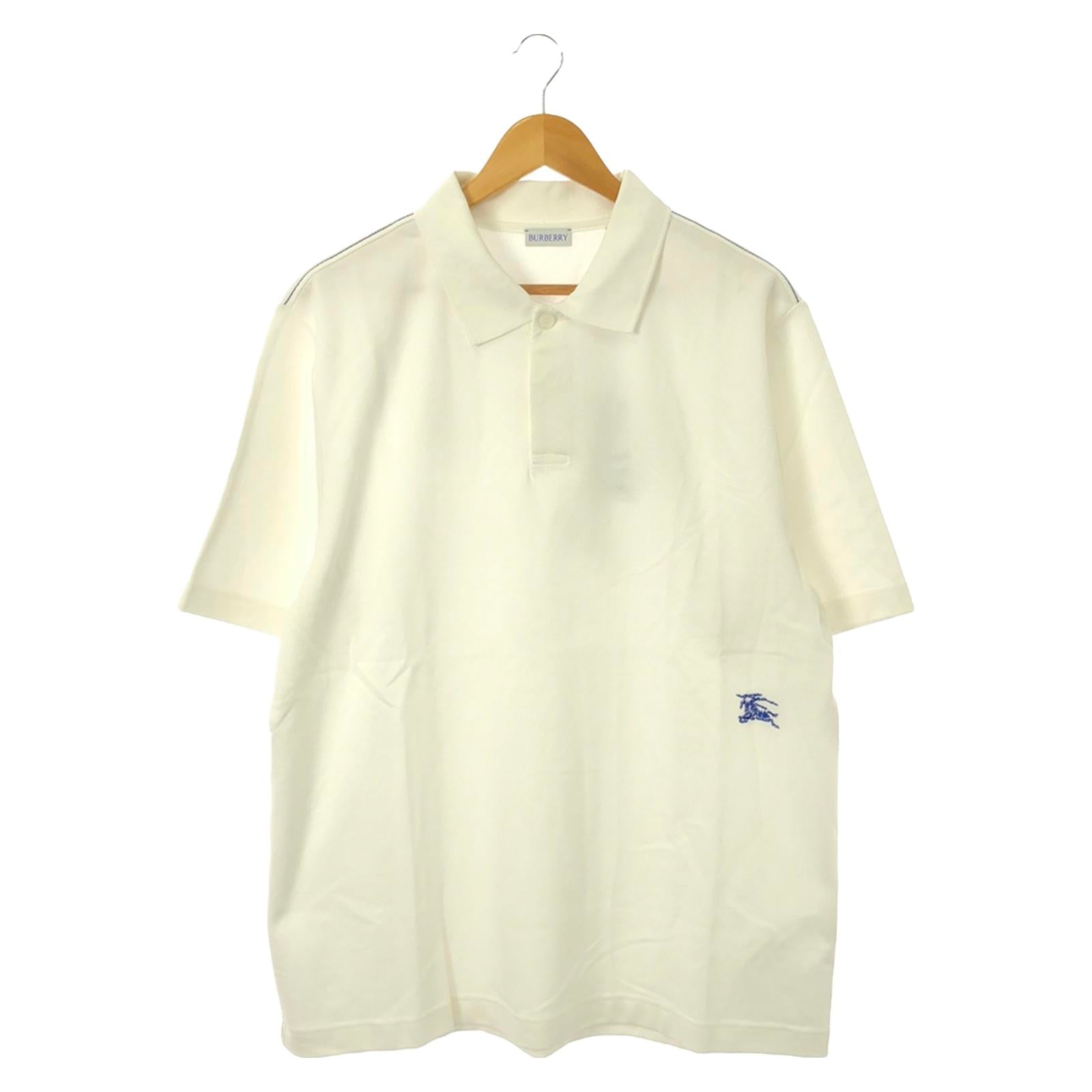 Burberry Cotton Polo Shirt White XL