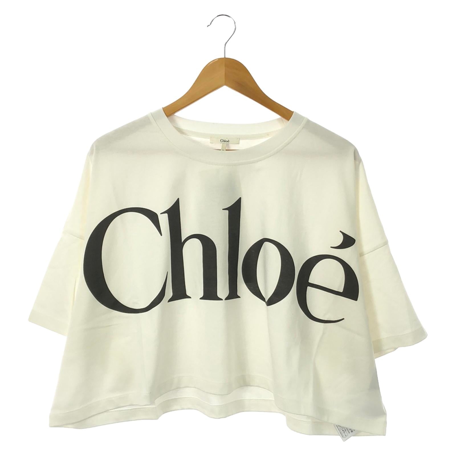 Chloe Cotton Short Sleeve T-Shirt White