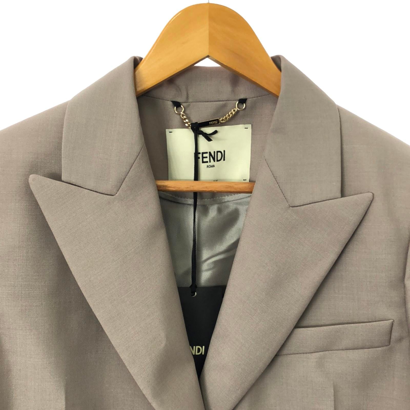 Fendi Women's Tailored Jacket Gray