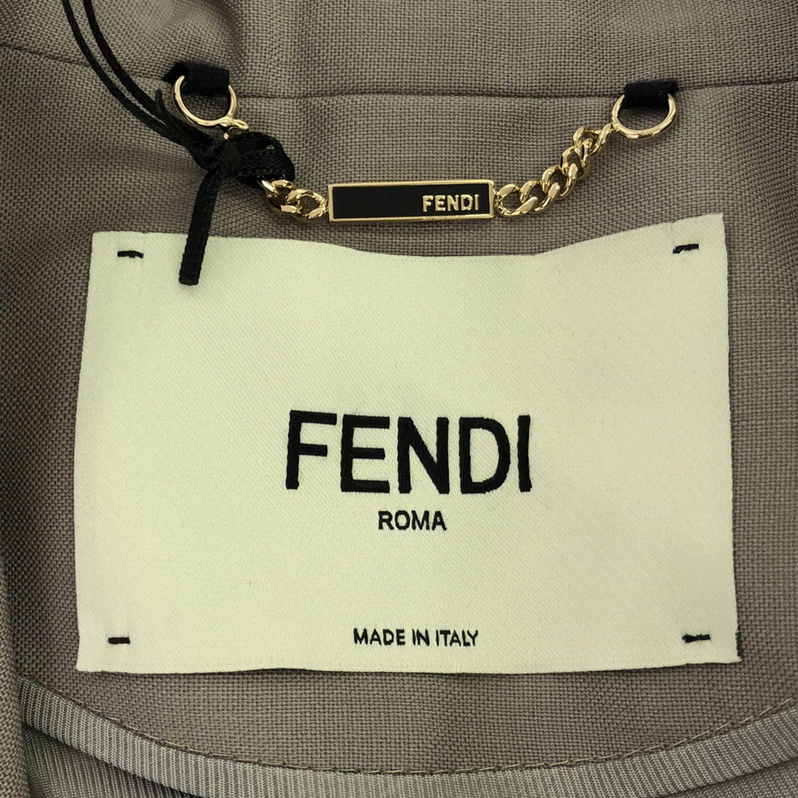 Fendi Women's Tailored Jacket Gray