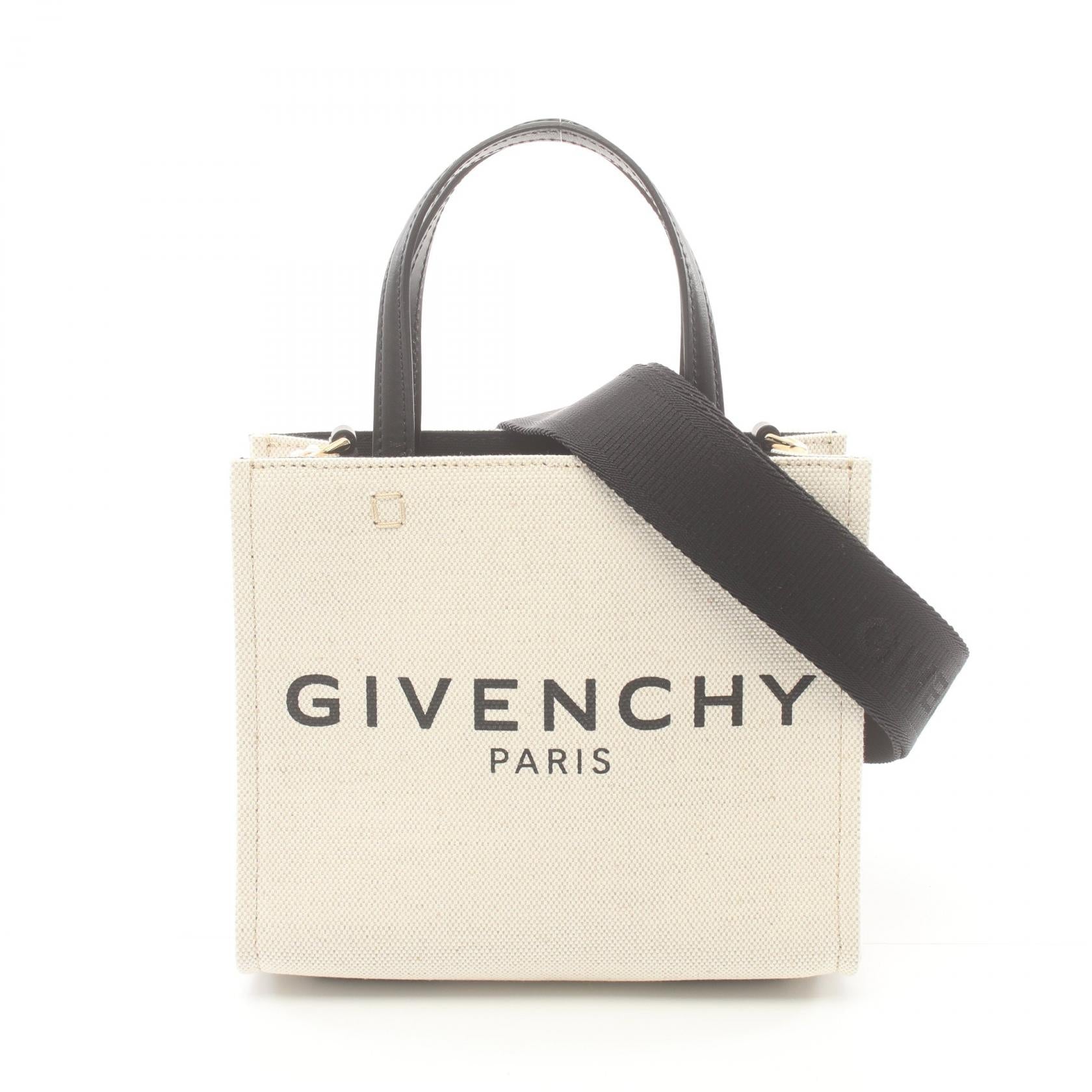 Givenchy Mini G-Tote Canvas Tote Canvas Tote Bag BB50N0B1DR255 in Excellent Condition