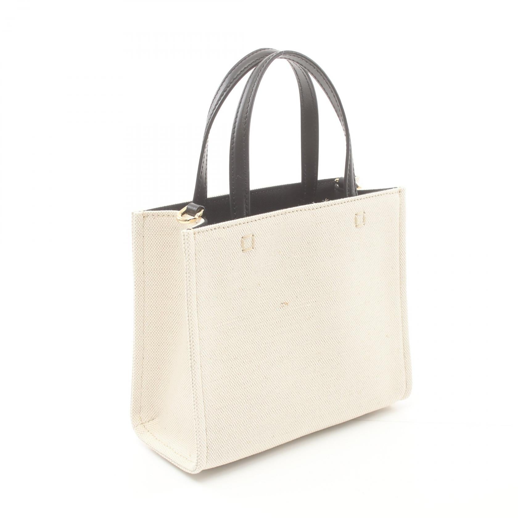 Givenchy Mini G-Tote Canvas Tote Canvas Tote Bag BB50N0B1DR255 in Excellent Condition