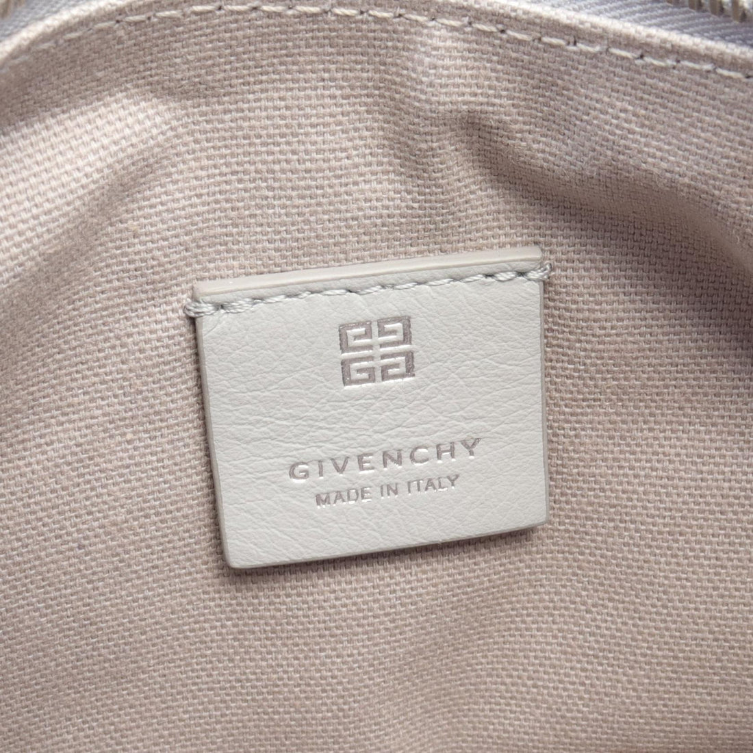 Givenchy Mini Leather Shoulder Bag Gray