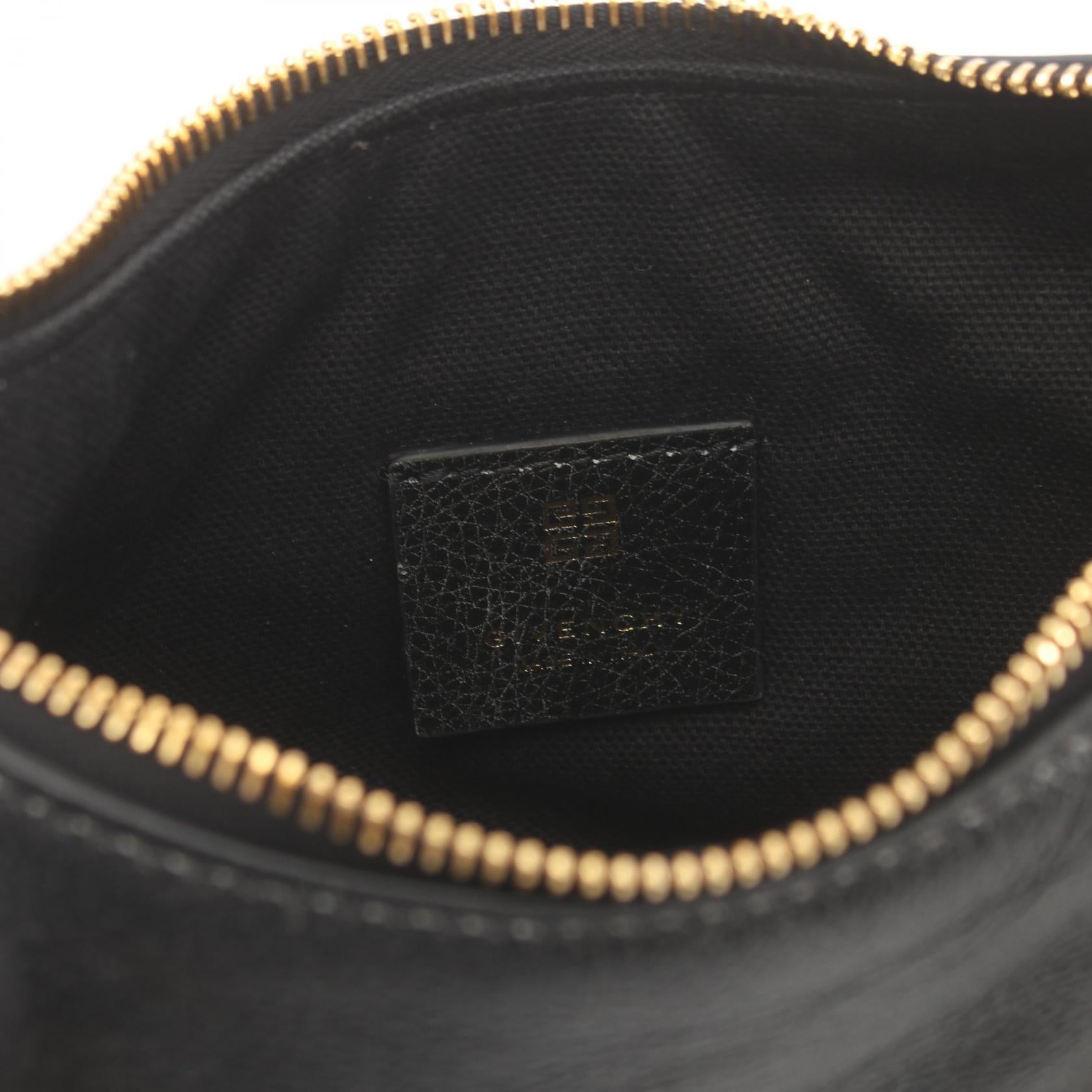 Givenchy VOYOU Leather Handbag Black