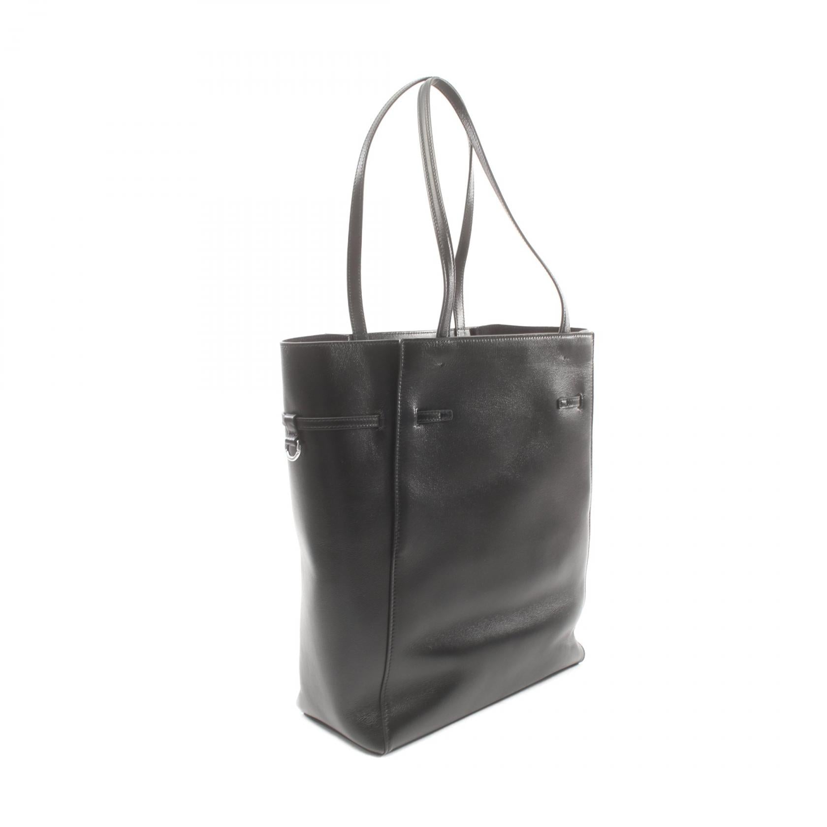 Givenchy VOYOU Leather Tote Bag Black