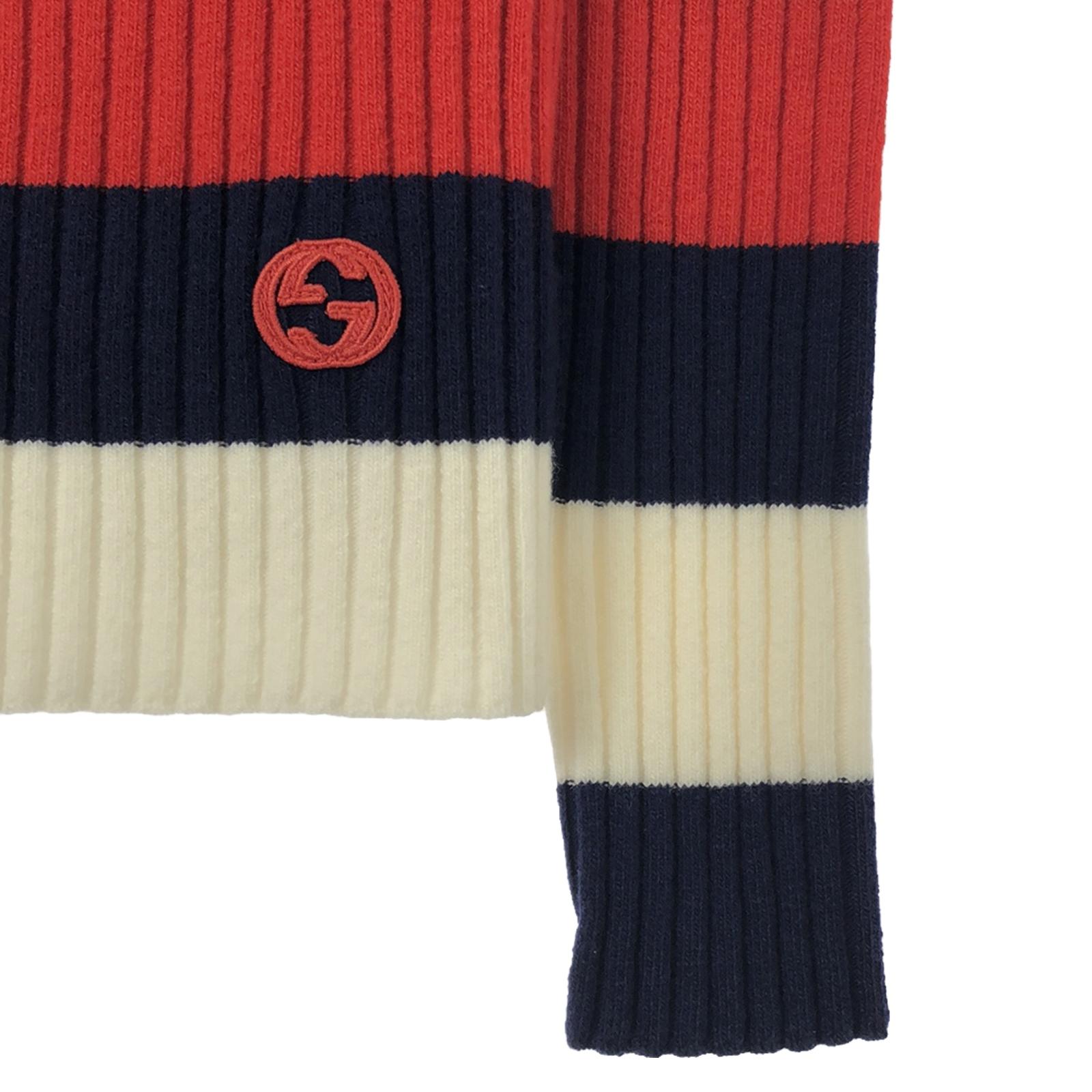 Gucci Wool Knit Top Multicolor