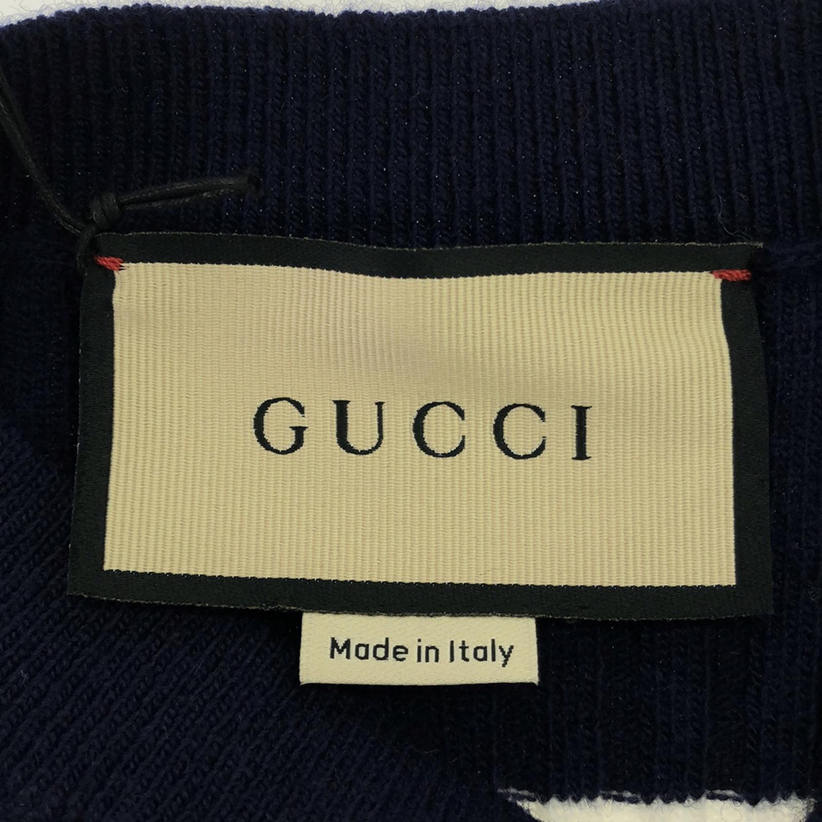 Gucci Wool Knit Top Multicolor