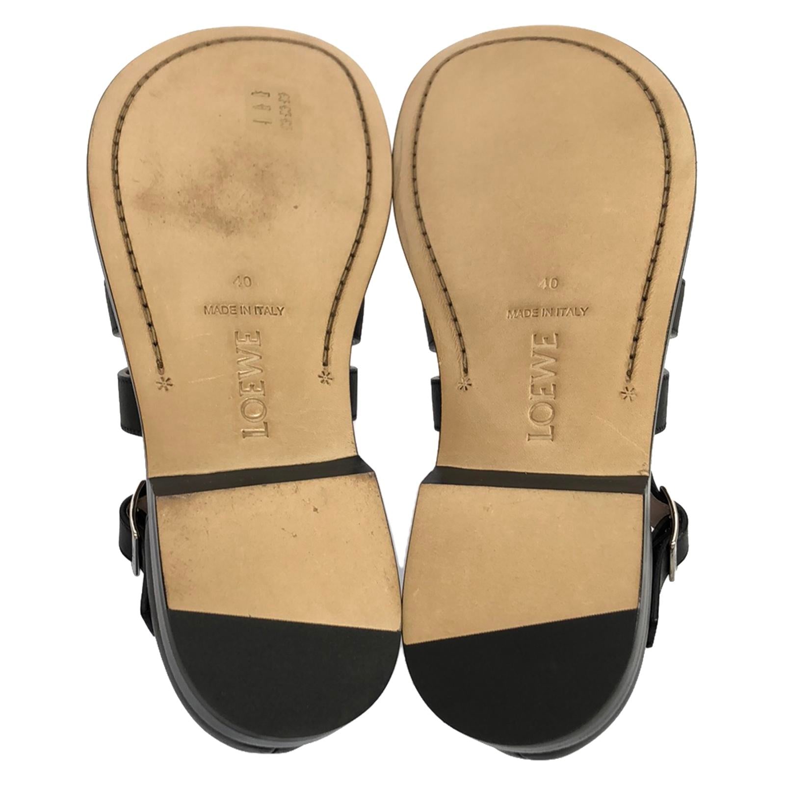 Loewe Leather Sandals M816465