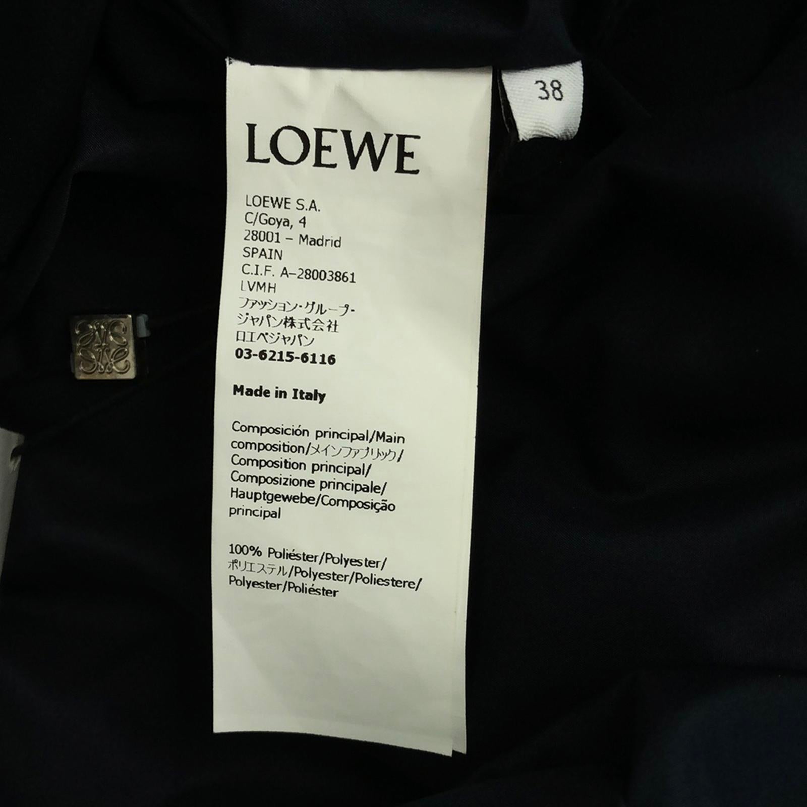 Loewe Polyester Outerwear Navy S359Y02XBE960238