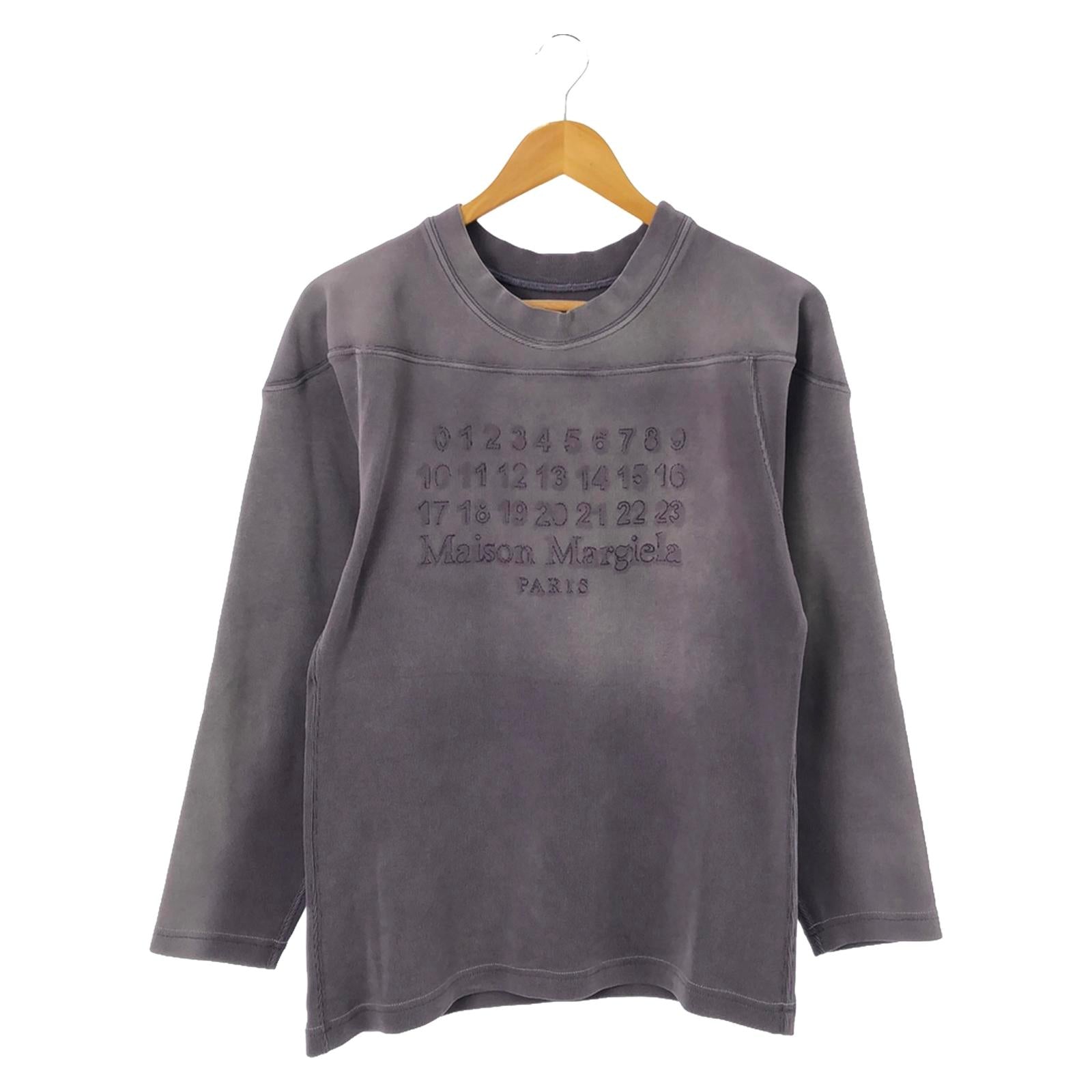 Maison Margiela Cotton Sweatshirt S Purple