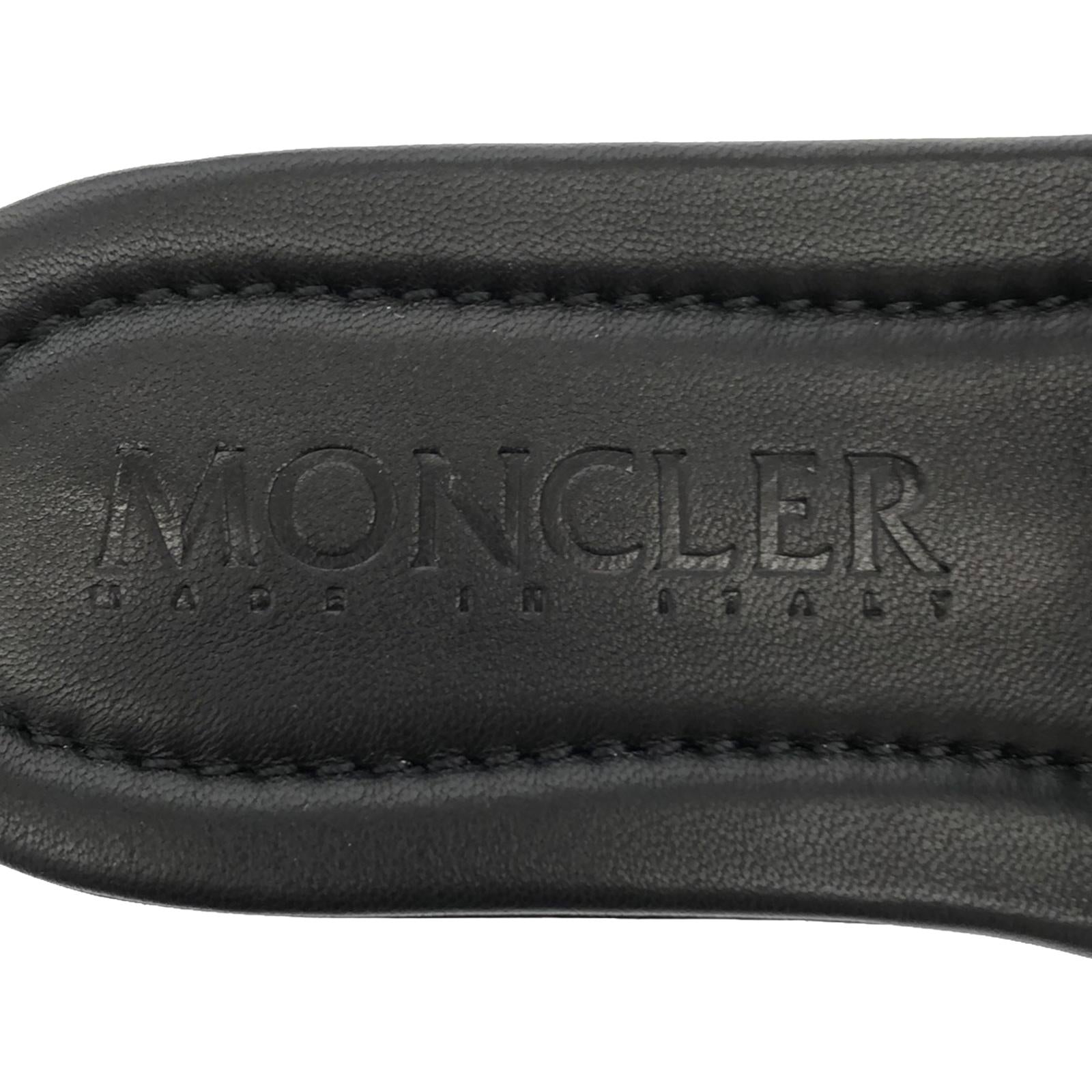 Moncler Leather Mules Black 4C00160M409799937