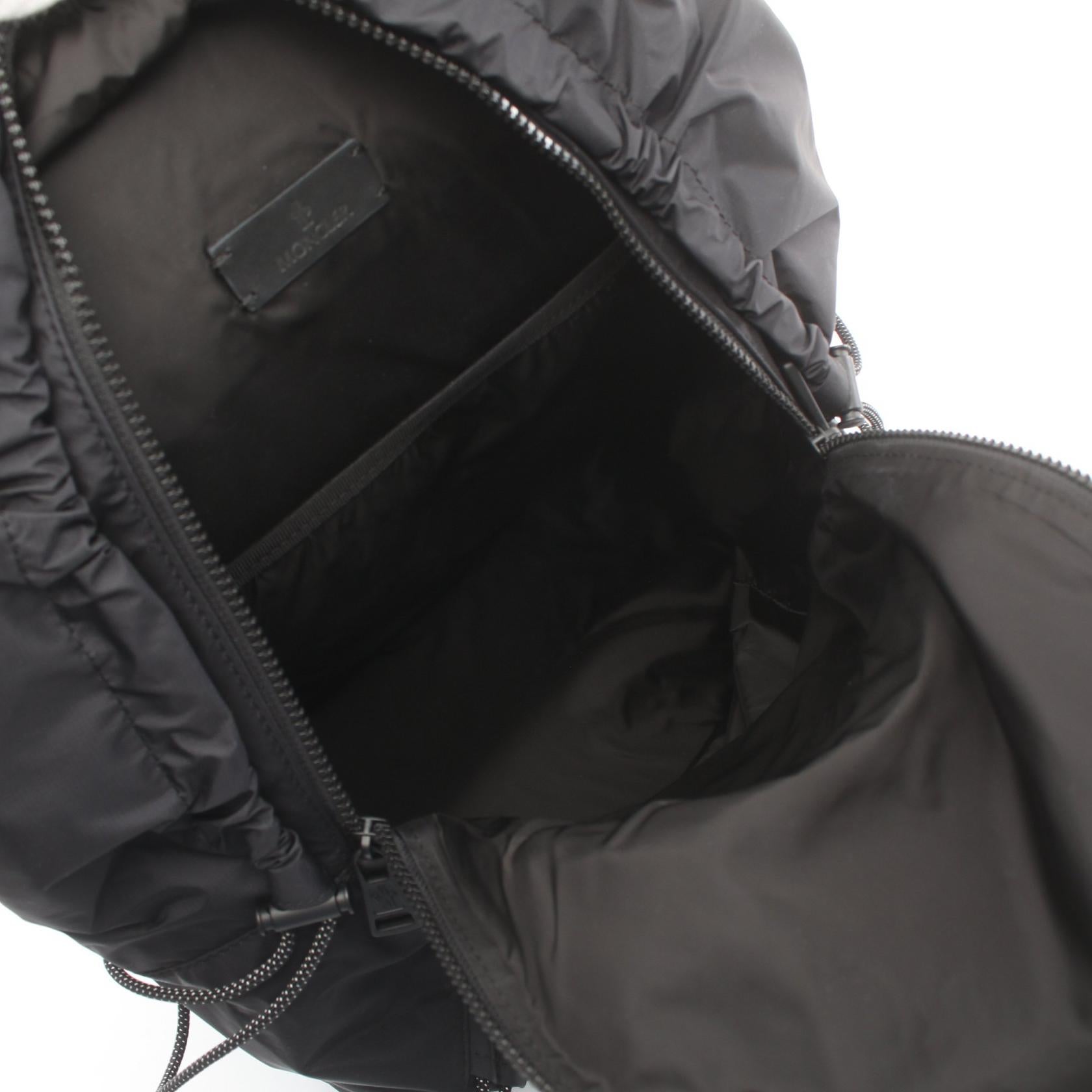 Moncler MAKAIO Nylon Backpack Black