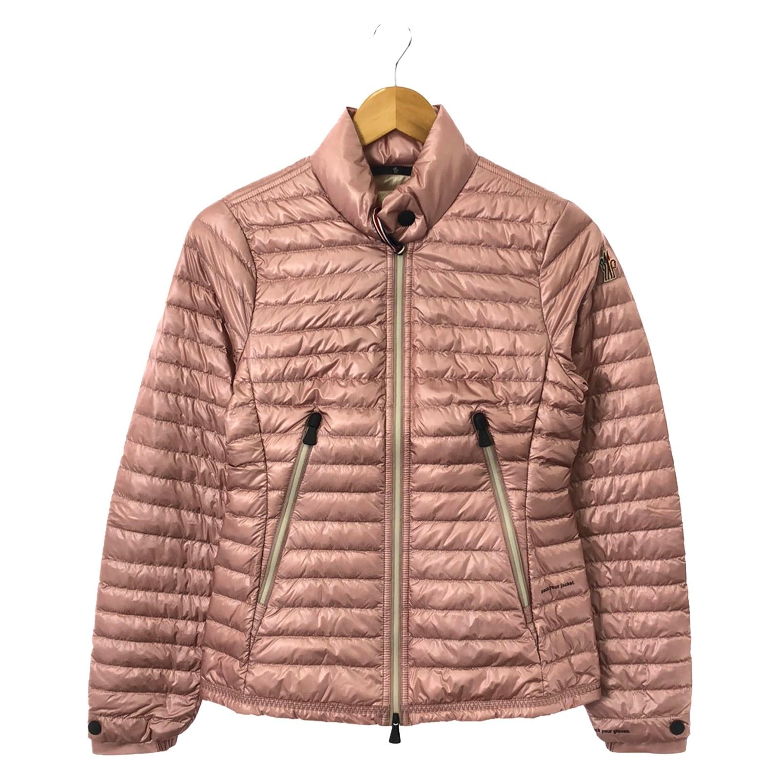 Moncler Grenoble Nylon Down Jacket Pink