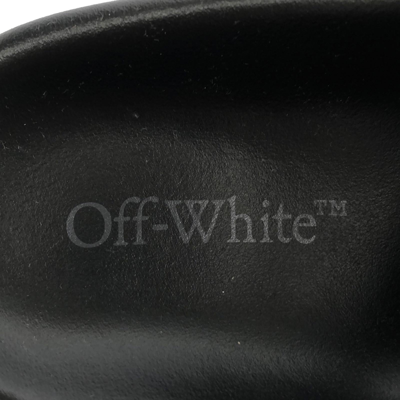 Off-White Leather Sandals Black Women