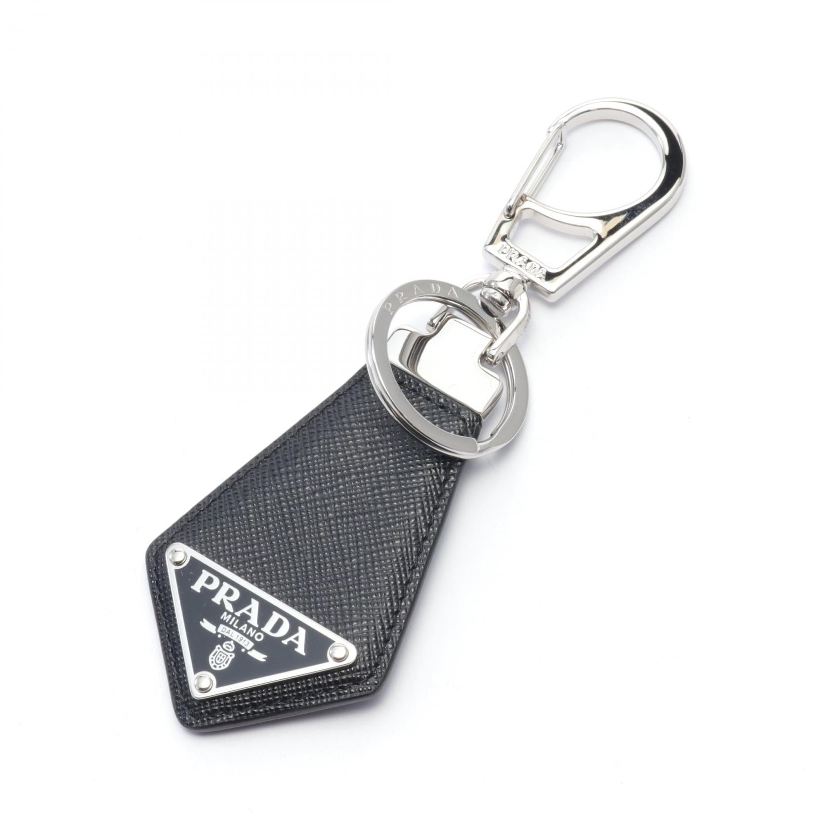 Prada Saffiano Leather Keychain 2PP041053F0002