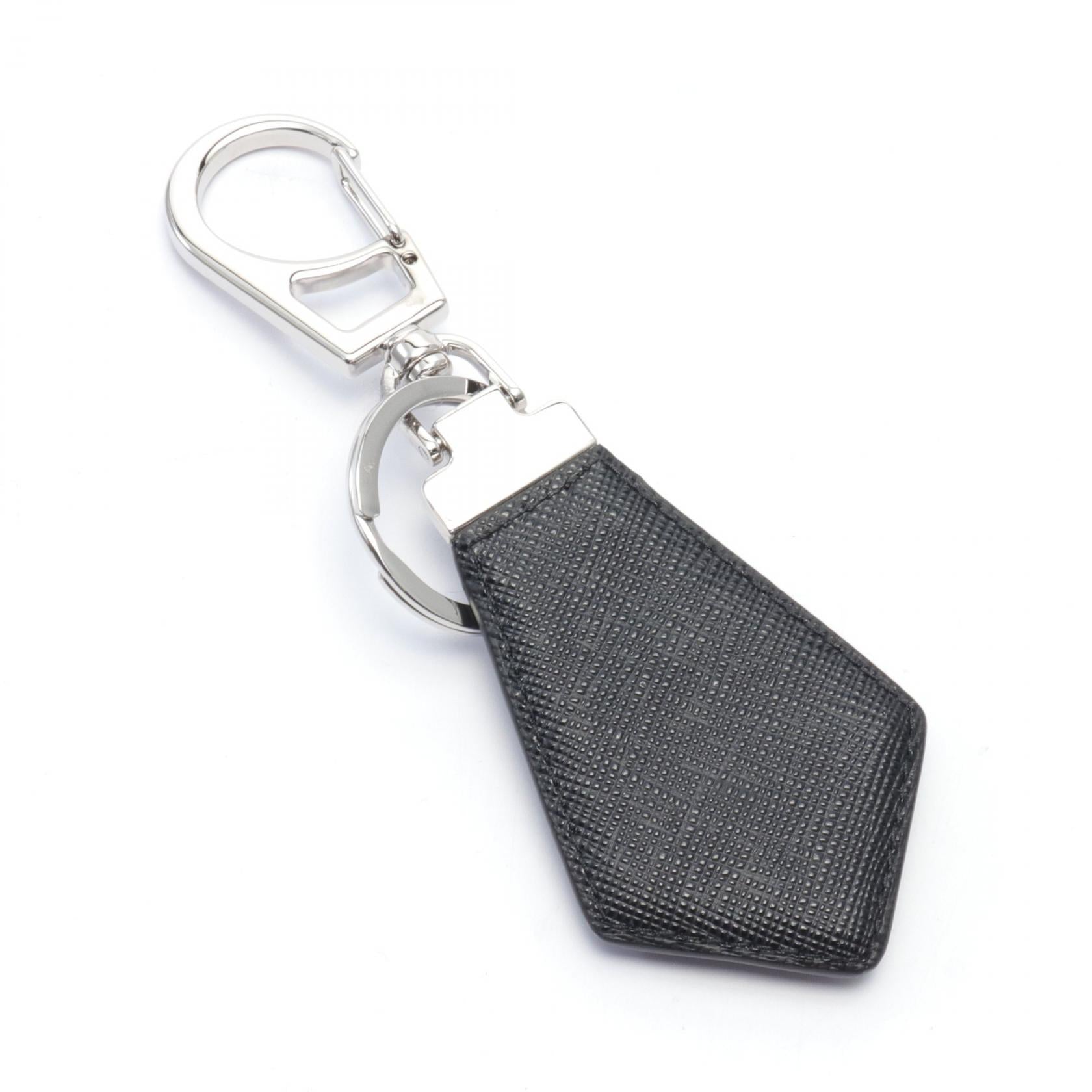 Prada Saffiano Leather Keychain 2PP041053F0002