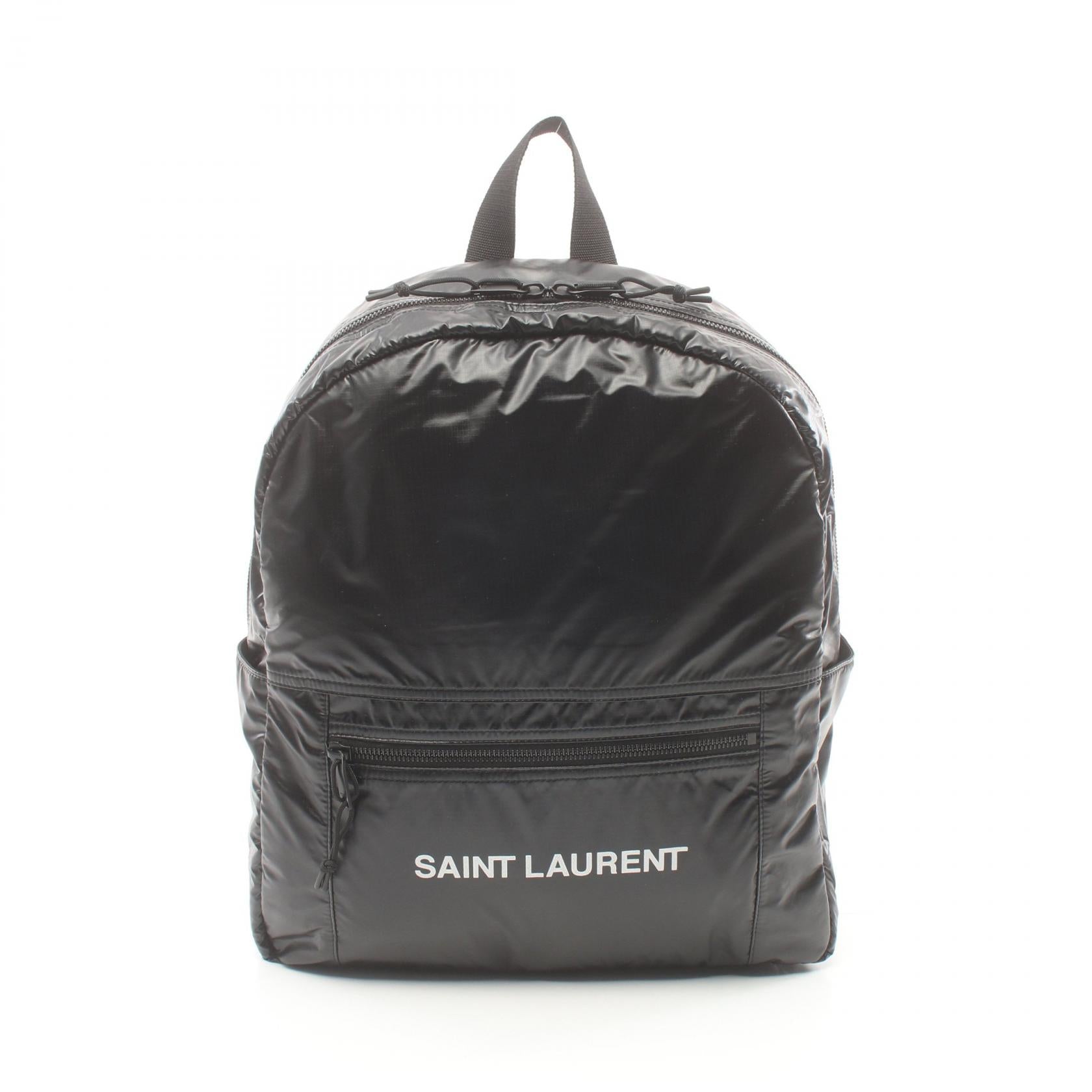 Yves Saint Laurent Nuxx Nylon Backpack Canvas Backpack 623698 in Excellent Condition