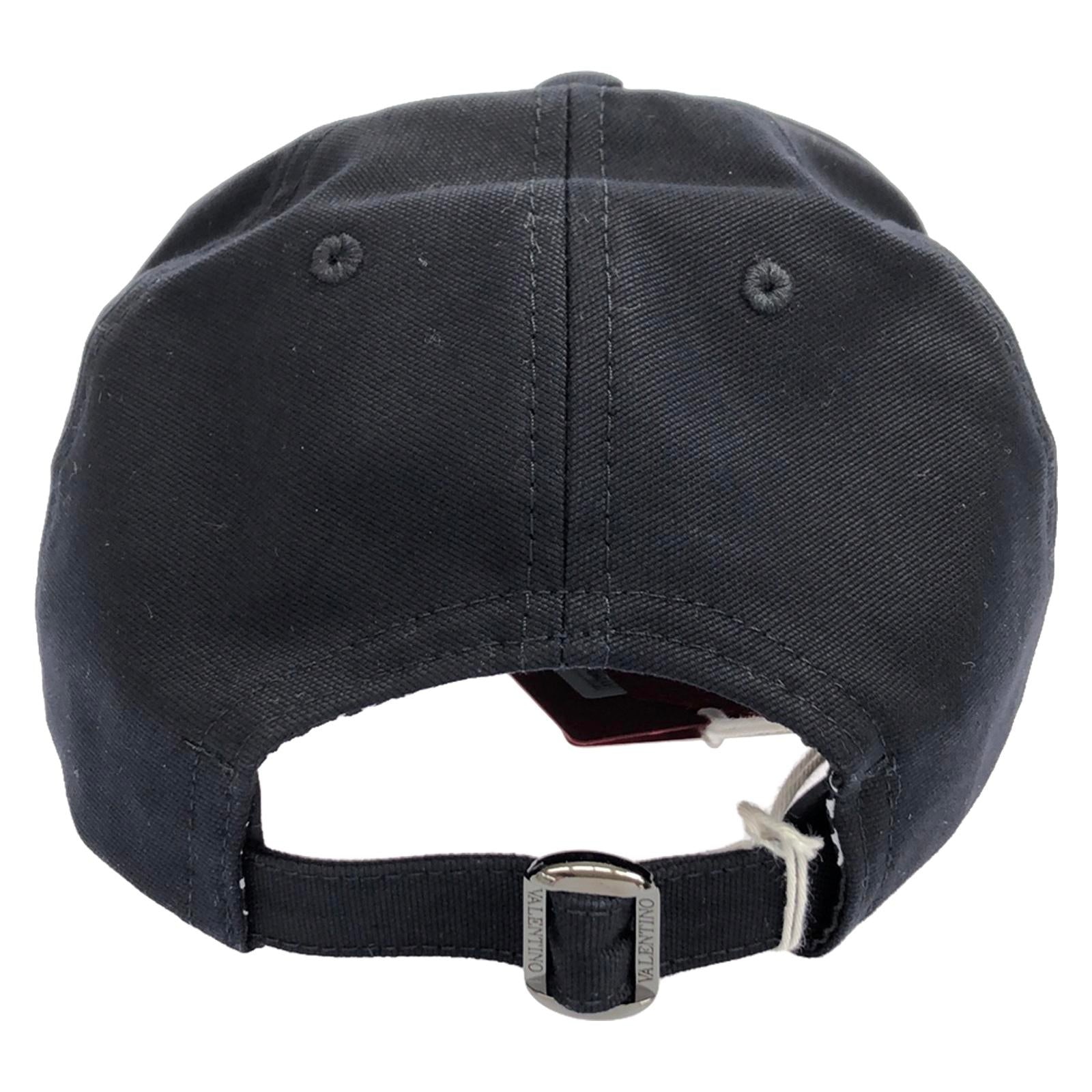 Valentino Nylon Cap Black 4Y2HDA10FAE59858