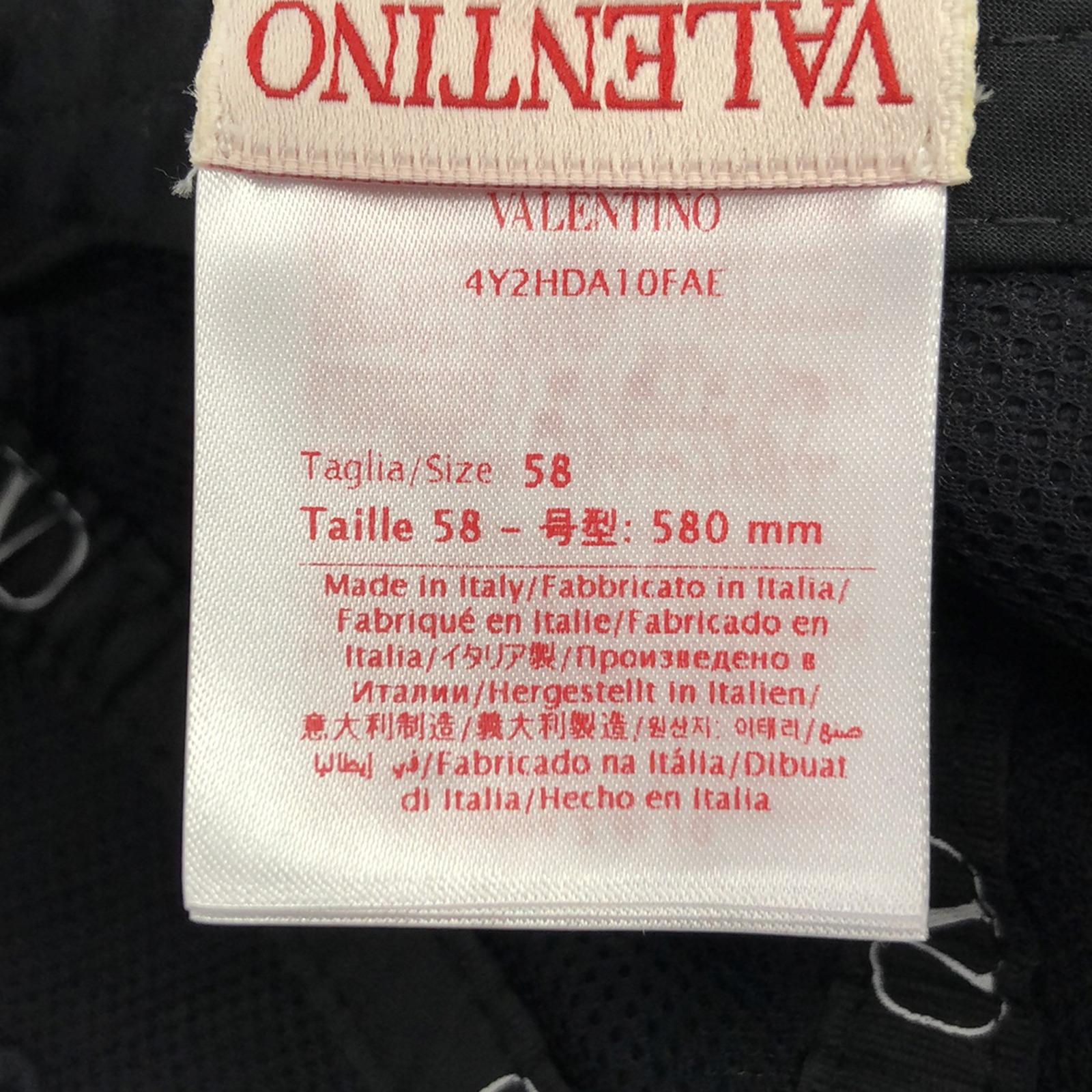 Valentino Nylon Cap Black 4Y2HDA10FAE59858