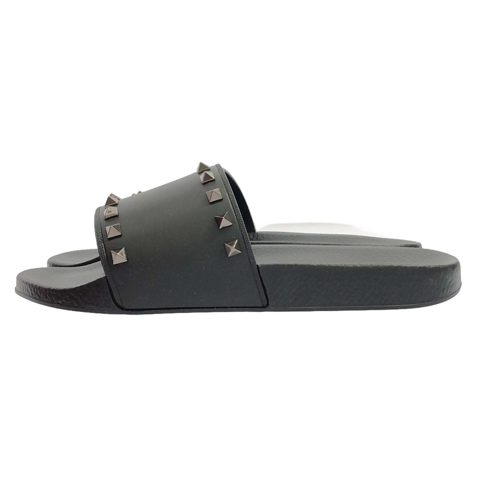 Valentino Women's Rubber Sandals Black