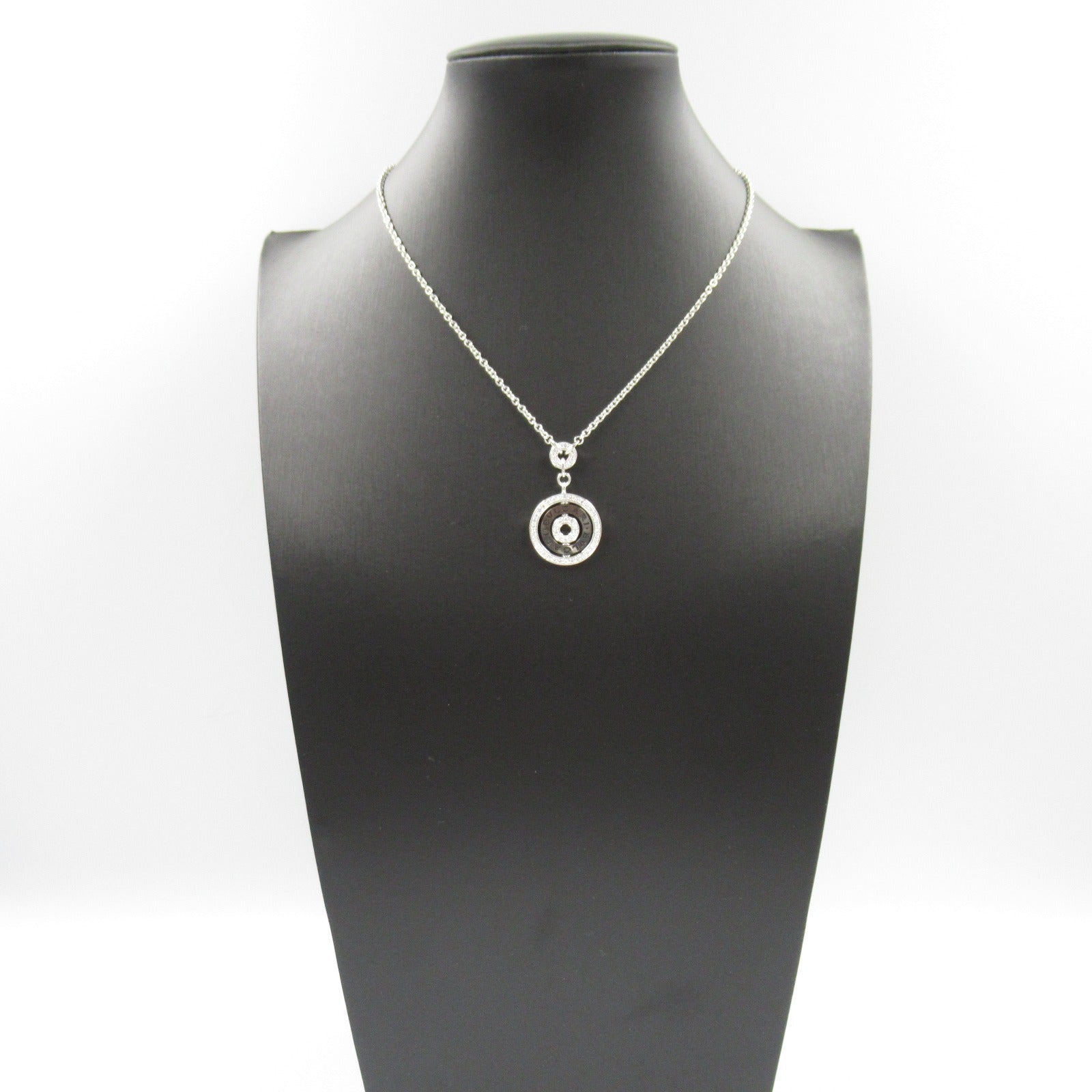 Bvlgari Astrale Necklace K18WG Ceramic Diamond