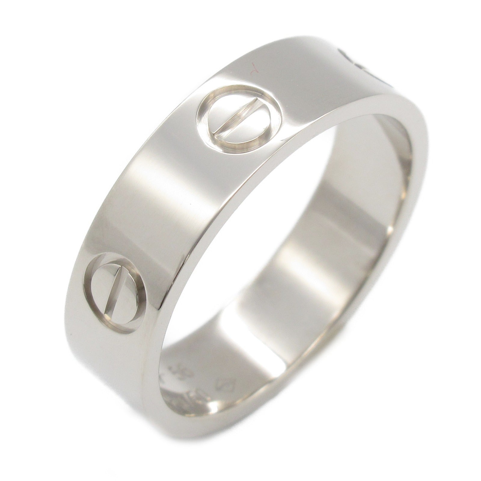 Cartier Love Ring K18WG White Gold