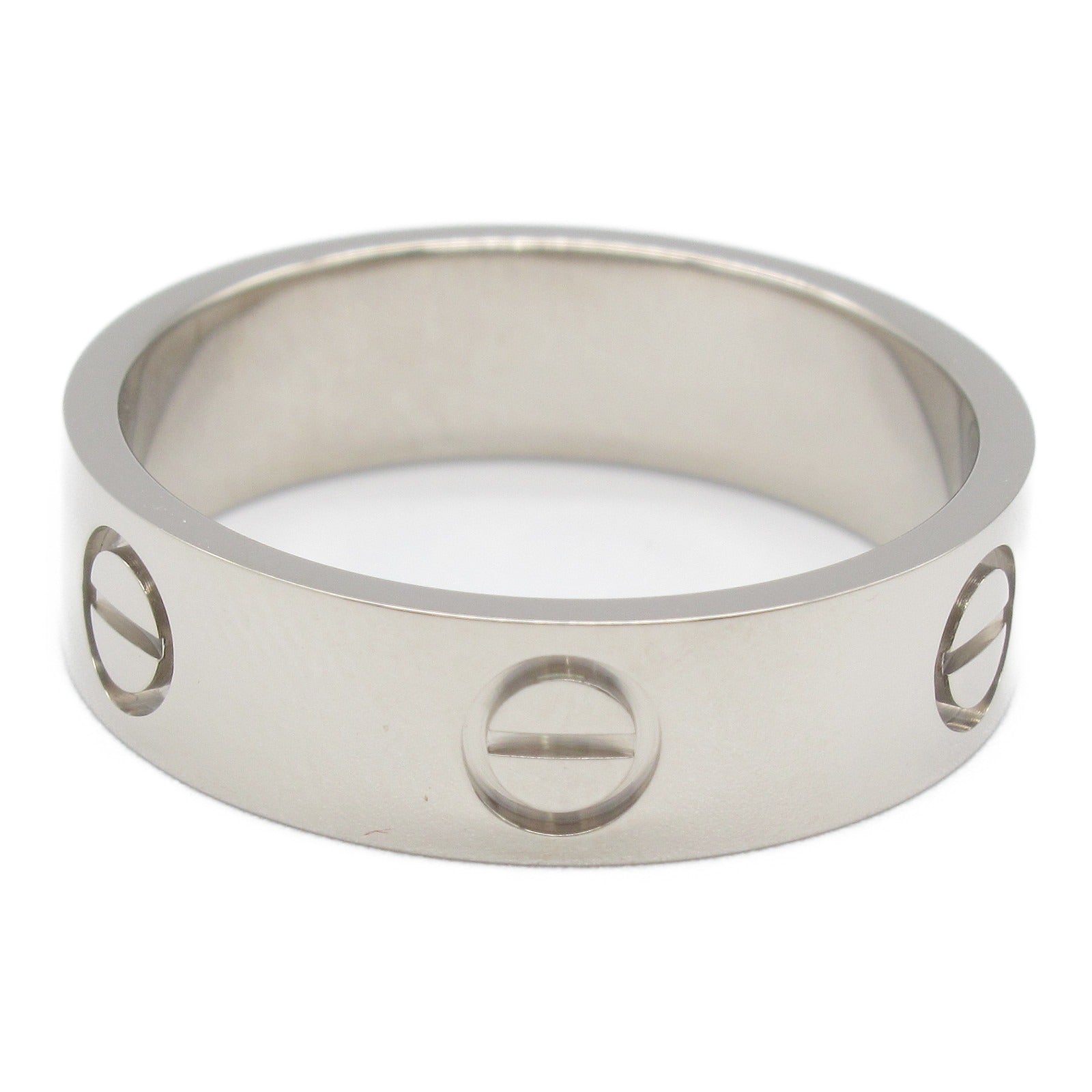 Cartier Love Ring K18WG White Gold