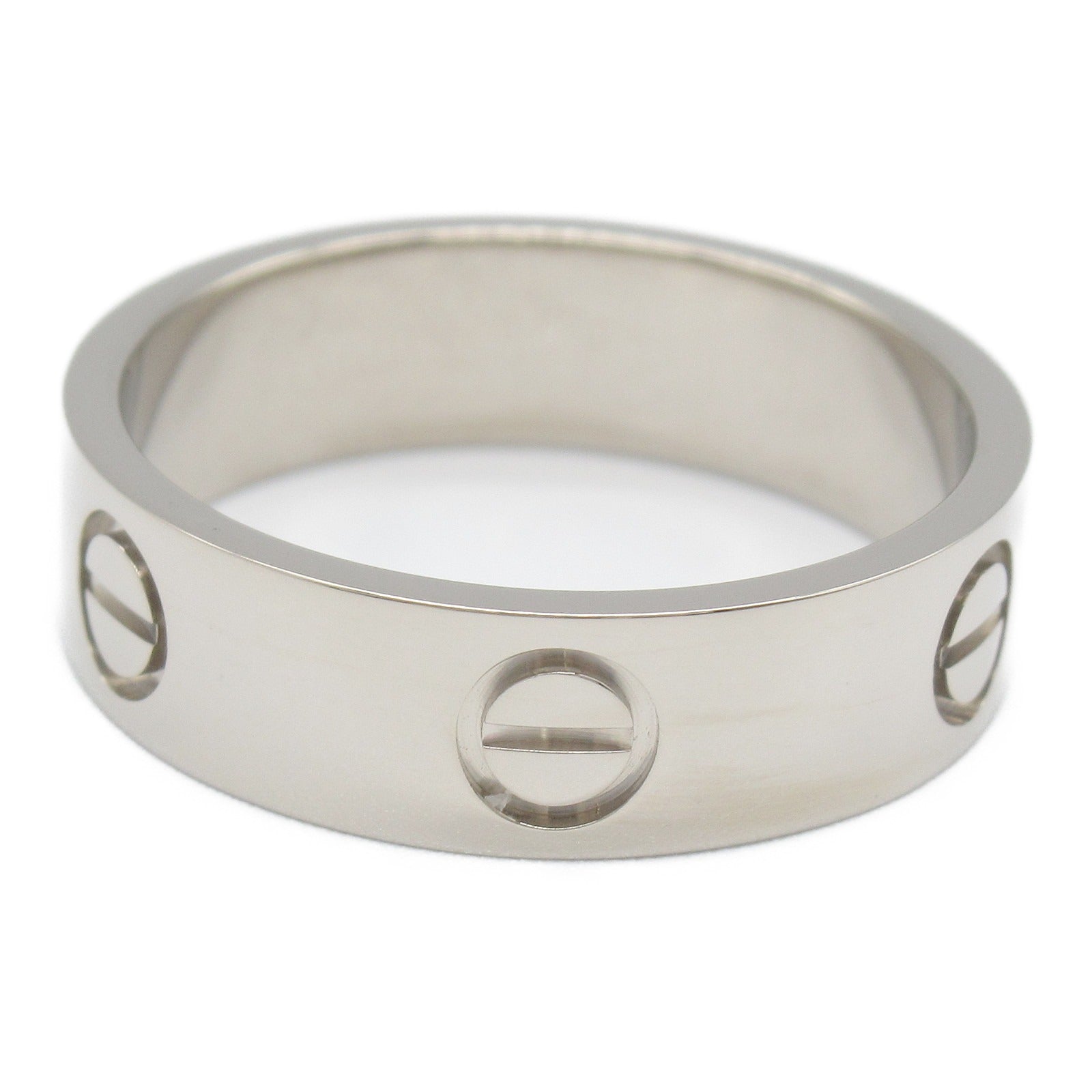 Cartier Love Ring K18WG White Gold