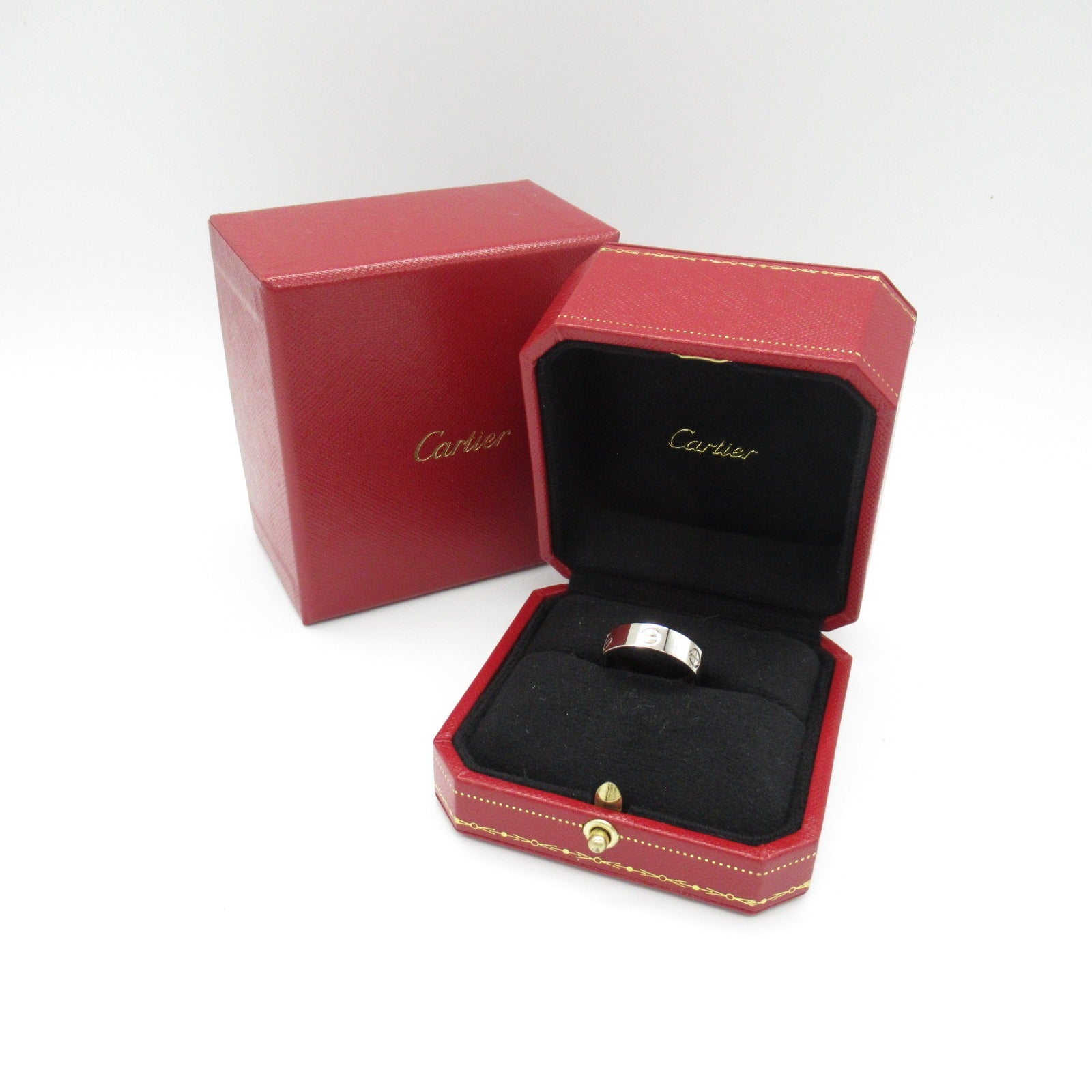 Cartier Love Ring K18WG White Gold