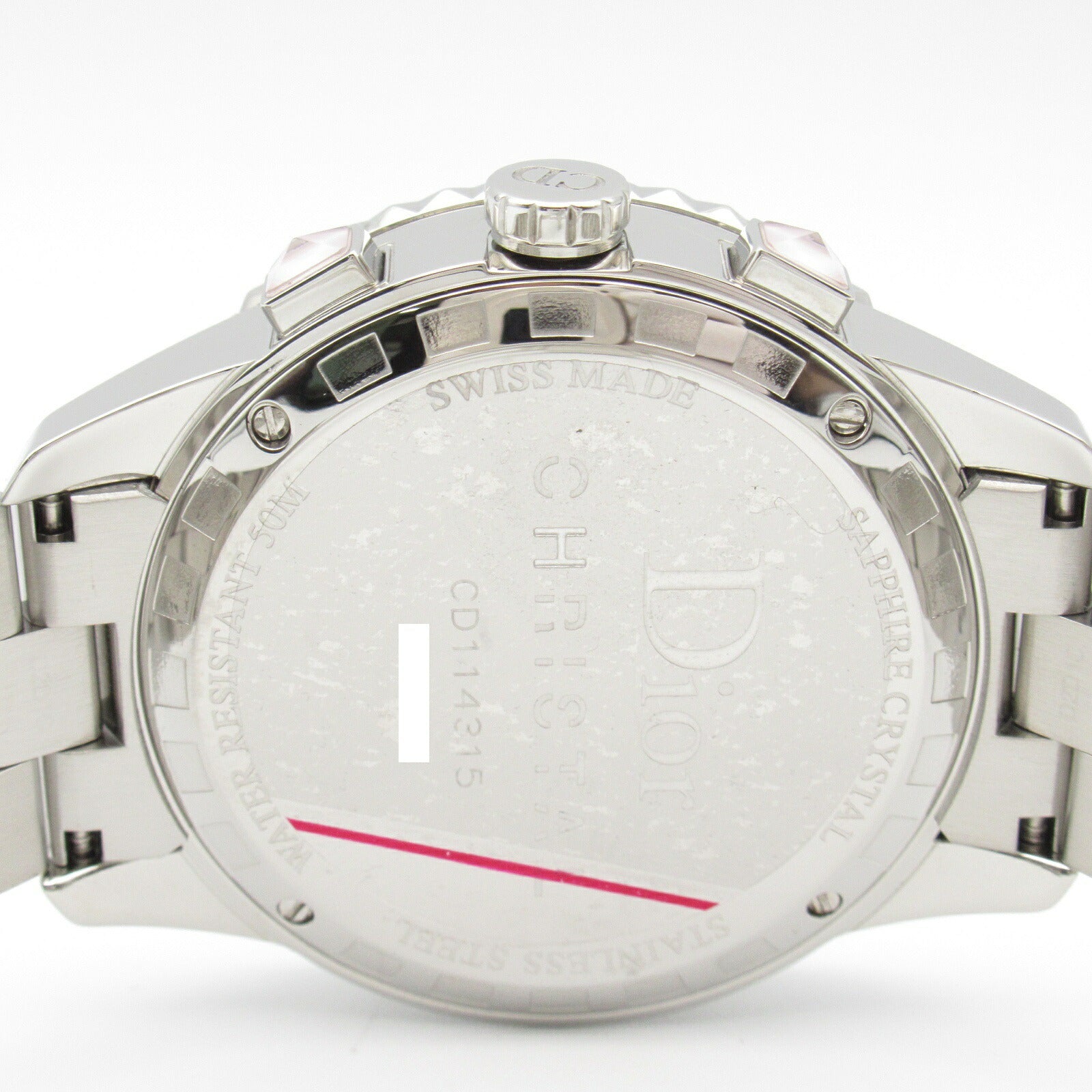 Dior Stainless Steel Quartz Crystal Watch CD114315