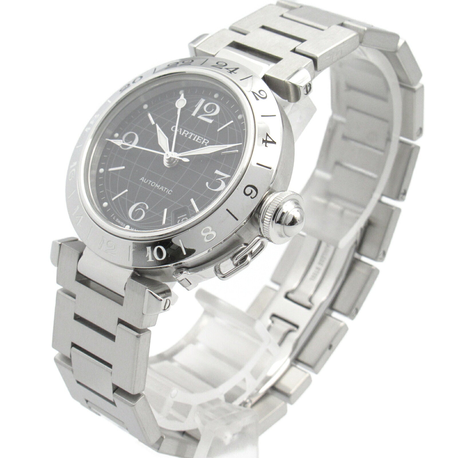 Cartier Pasha C Meridian Watch W31079M7