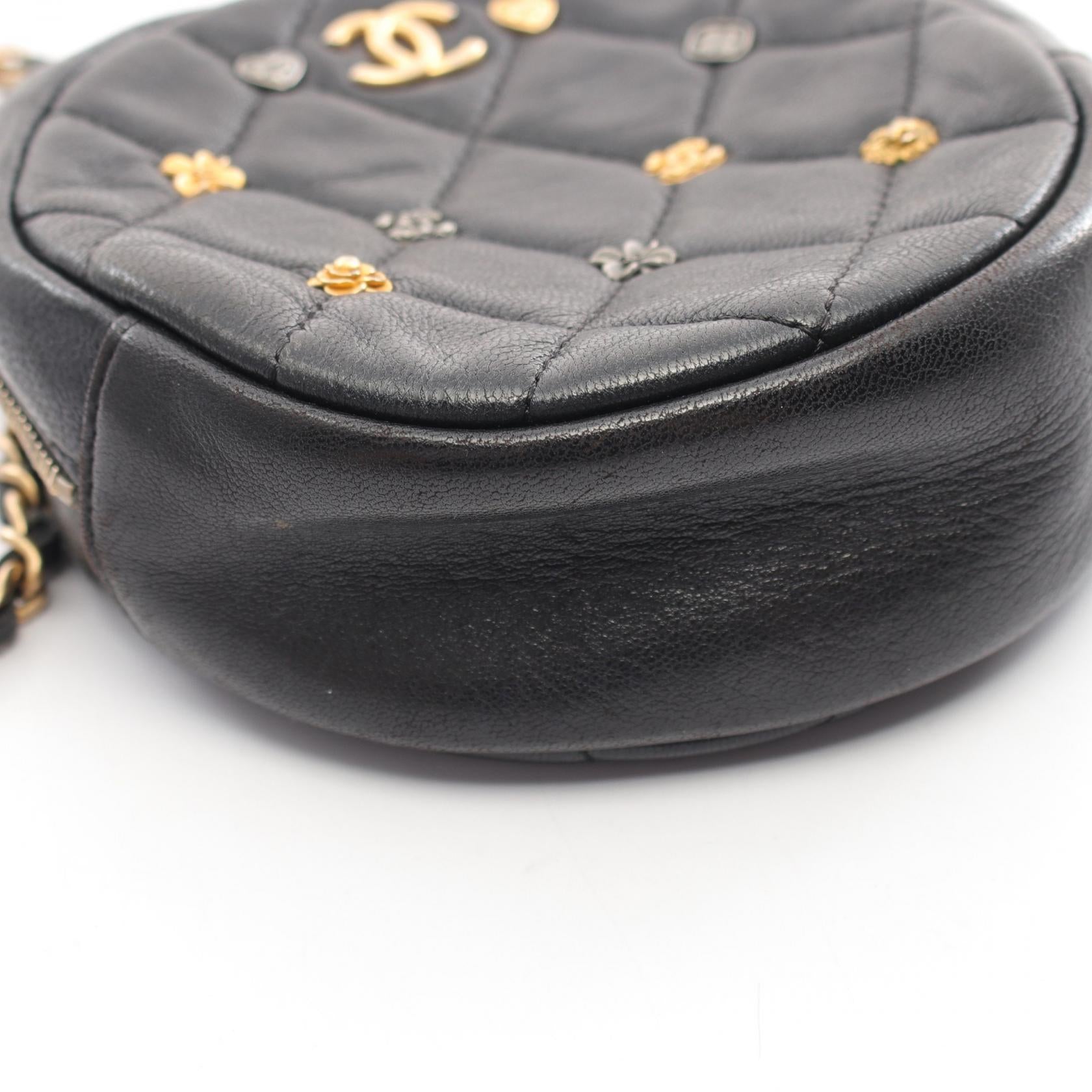 Chanel Lambskin Matelasse Lucky Charm Shoulder Bag