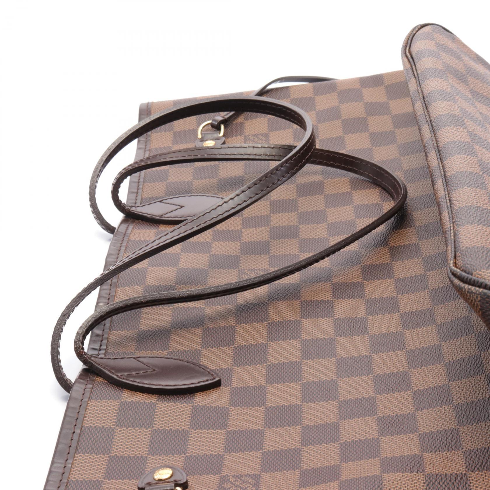 Louis Vuitton Neverfull MM Damier Ebene Tote Bag N41358