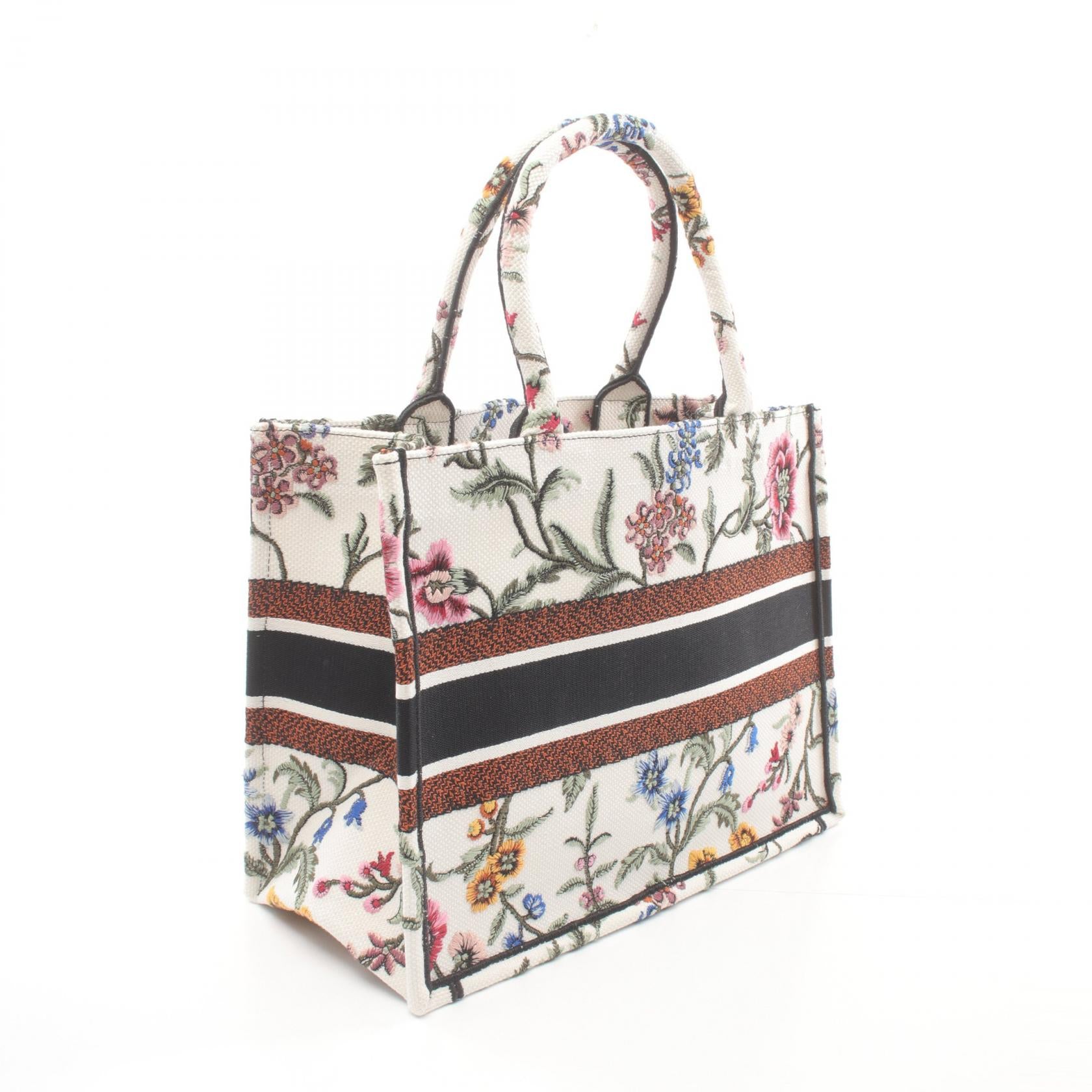 Dior Canvas Book Tote Bag