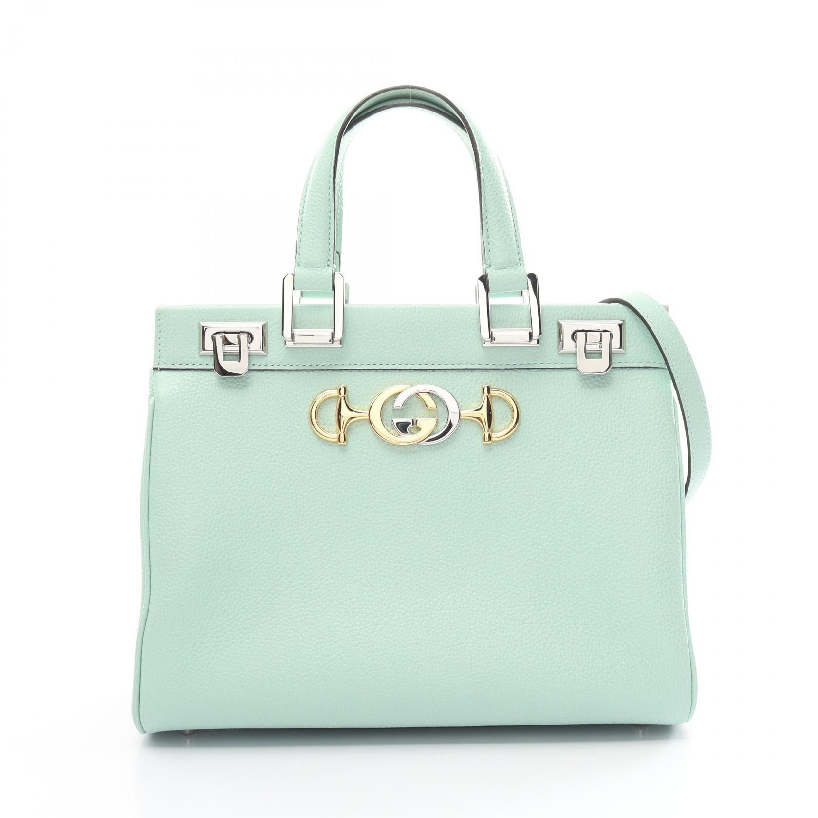 Gucci Zumi Small Top Handle Leather Bag