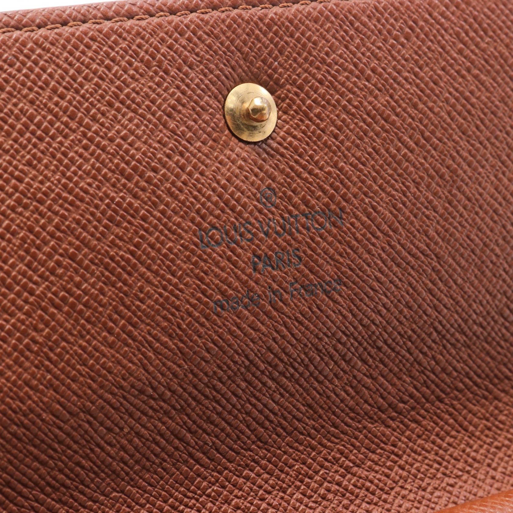 Louis Vuitton Monogram Trifold Wallet M61217