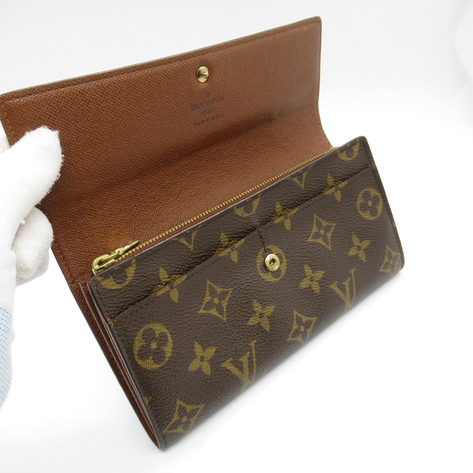 Louis Vuitton Monogram Long Wallet M61725