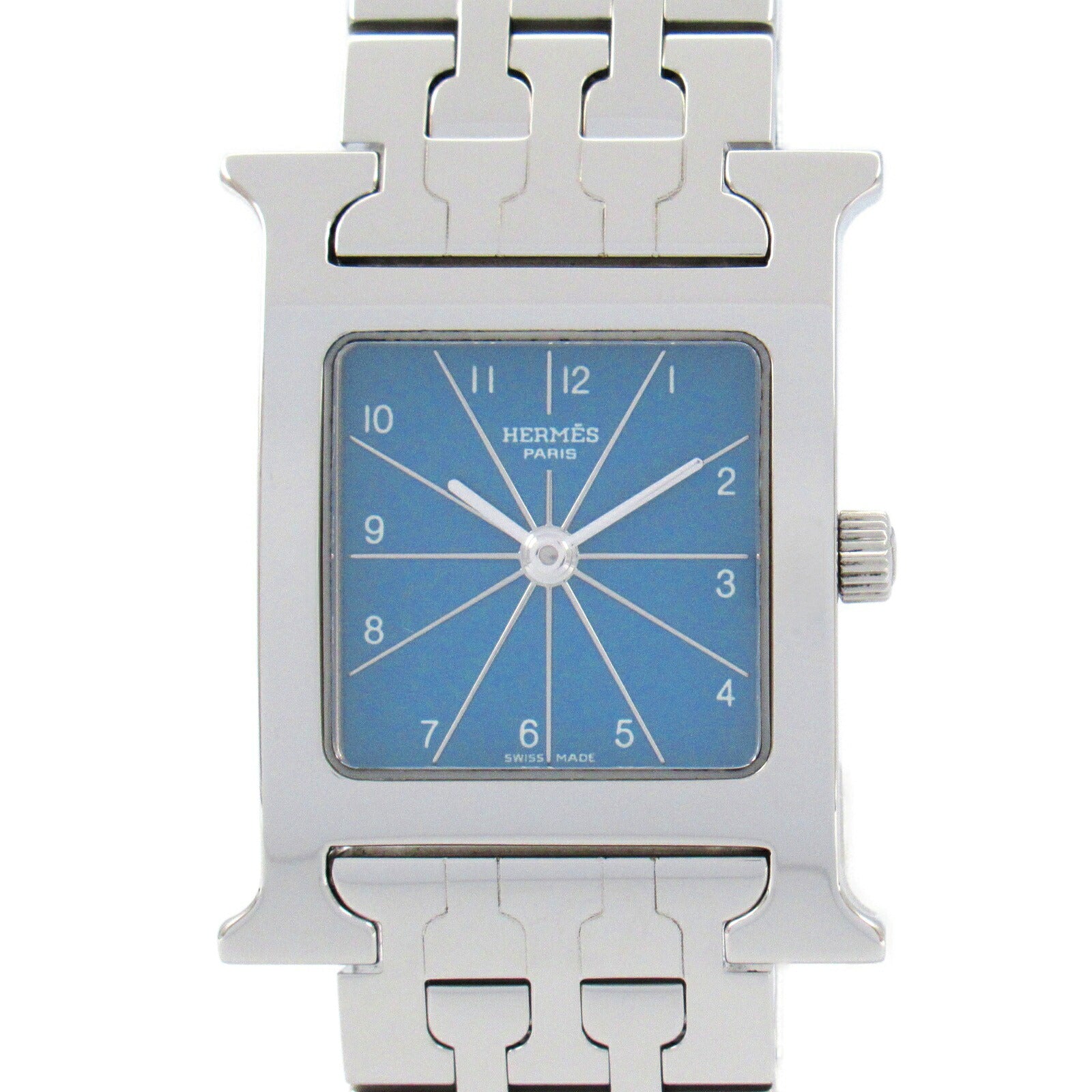 Hermes H Watch Stainless Steel Quartz Watch