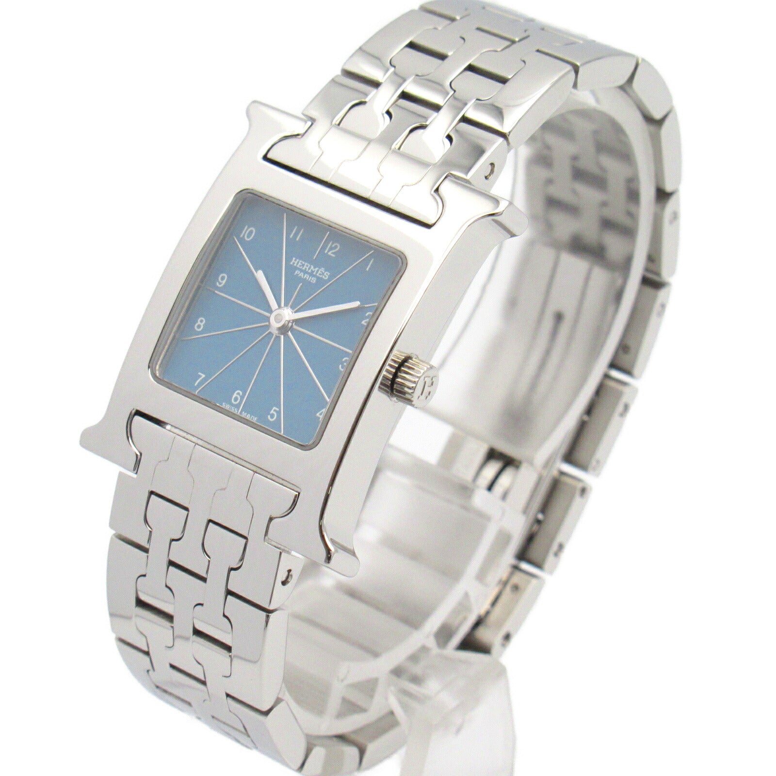 Hermes H Watch Stainless Steel Quartz Watch