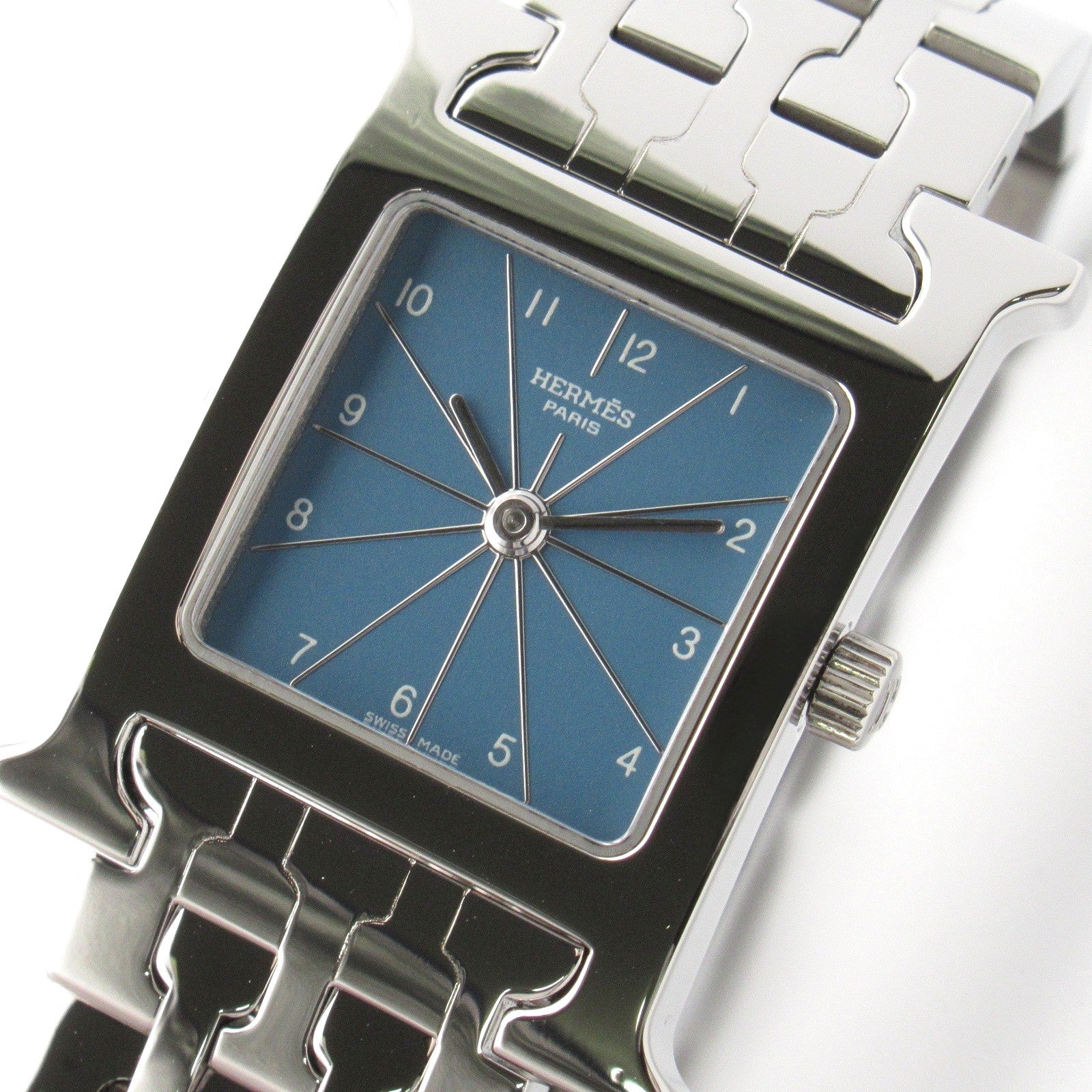 Hermes H Watch Stainless Steel Quartz Watch