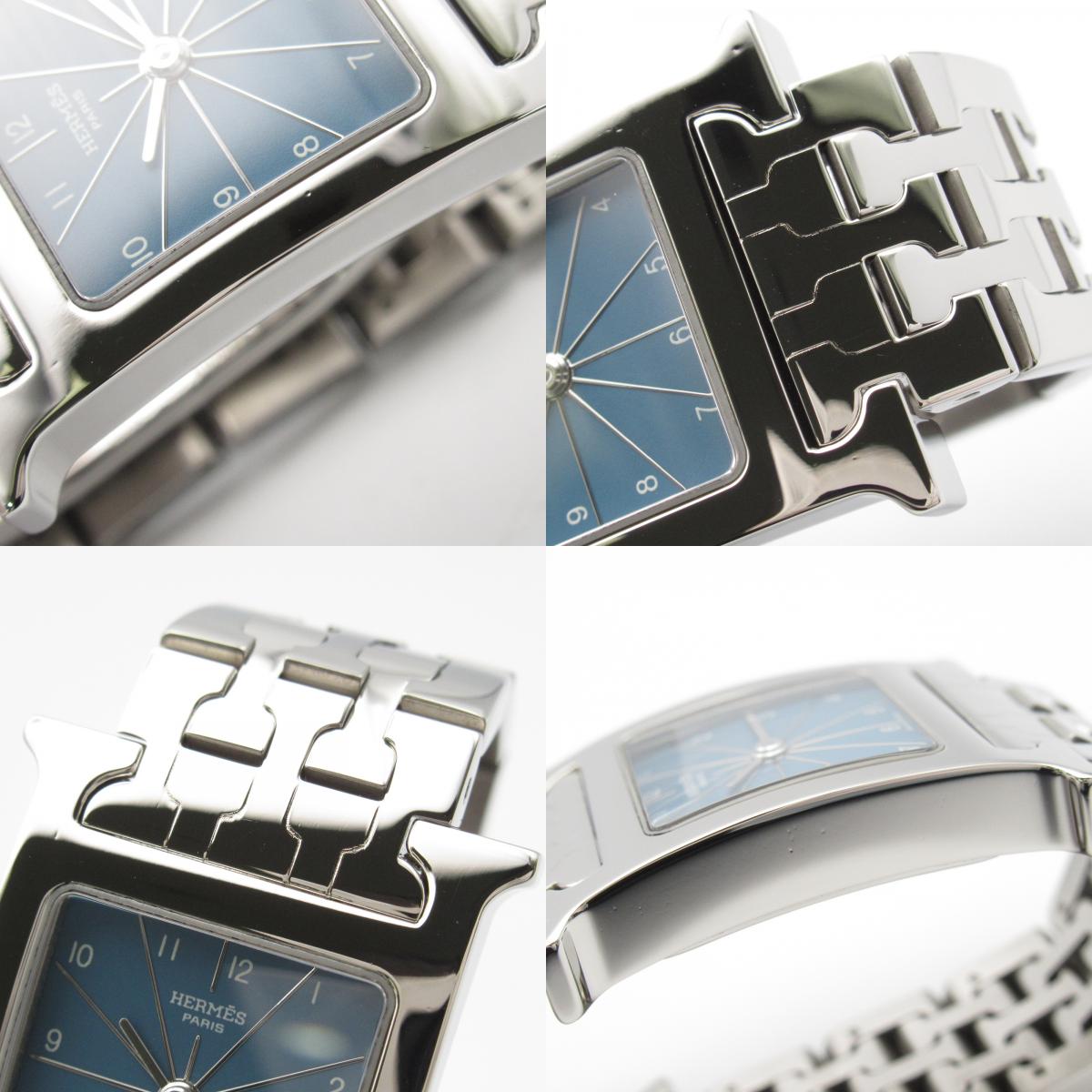 Hermes H Watch Stainless Steel Quartz Watch